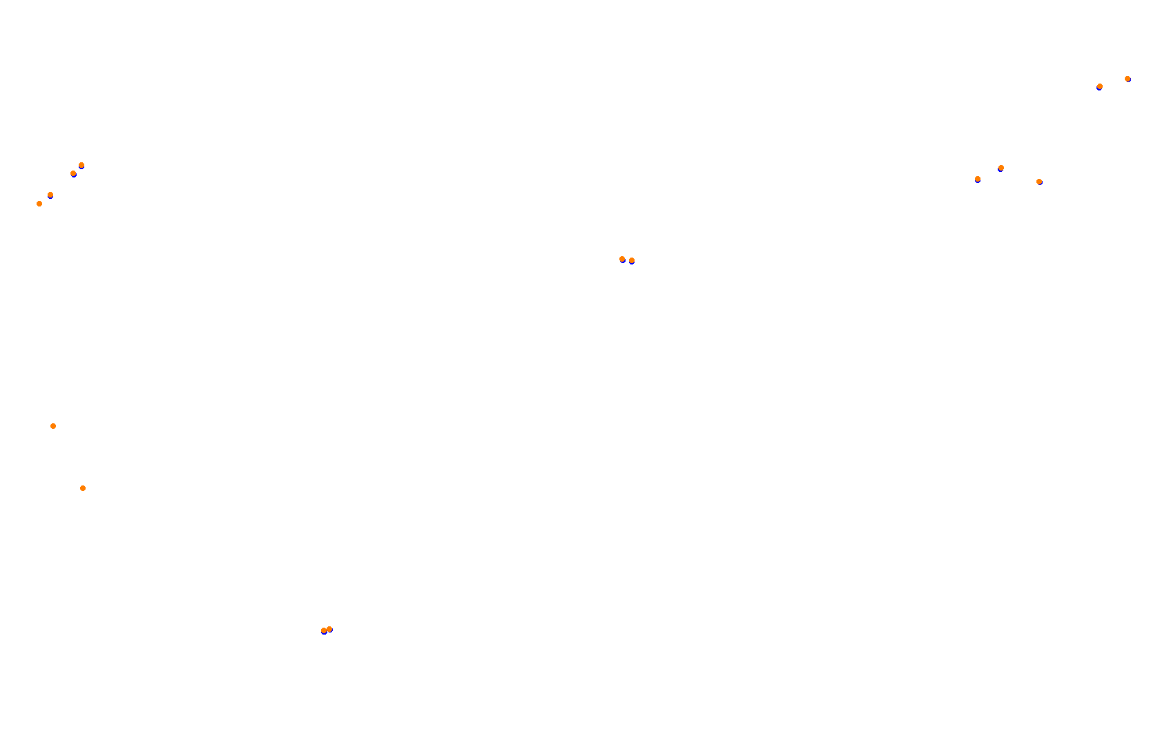 SRV Hockenheimring 2022 - Layout GP collisions