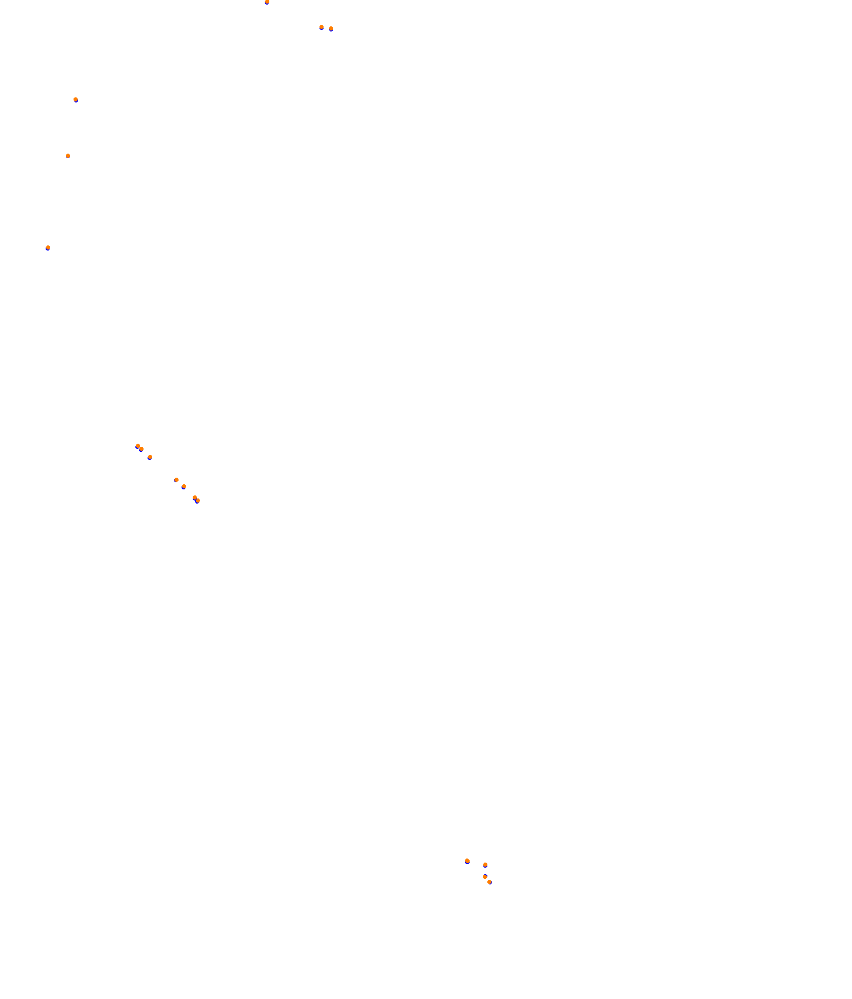 SRV Melbourne 2022 - Layout GP (3xDRS) collisions