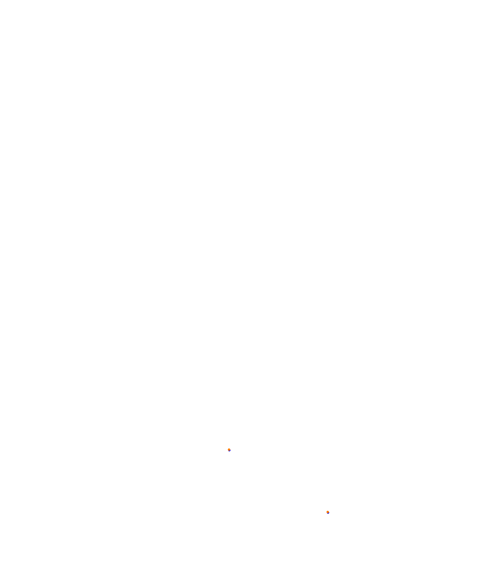 SRV Melbourne 2022 - Layout GP (3xDRS) collisions