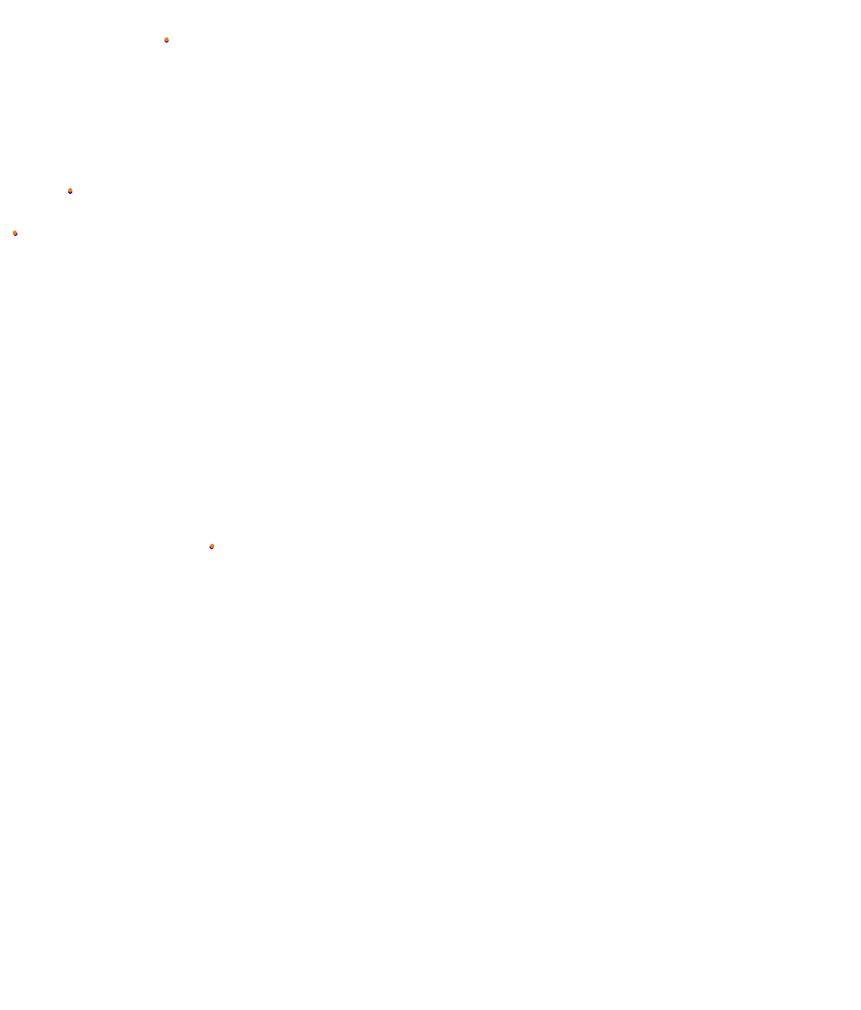 SRV Melbourne 2022 - Layout GP (3xDRS) collisions