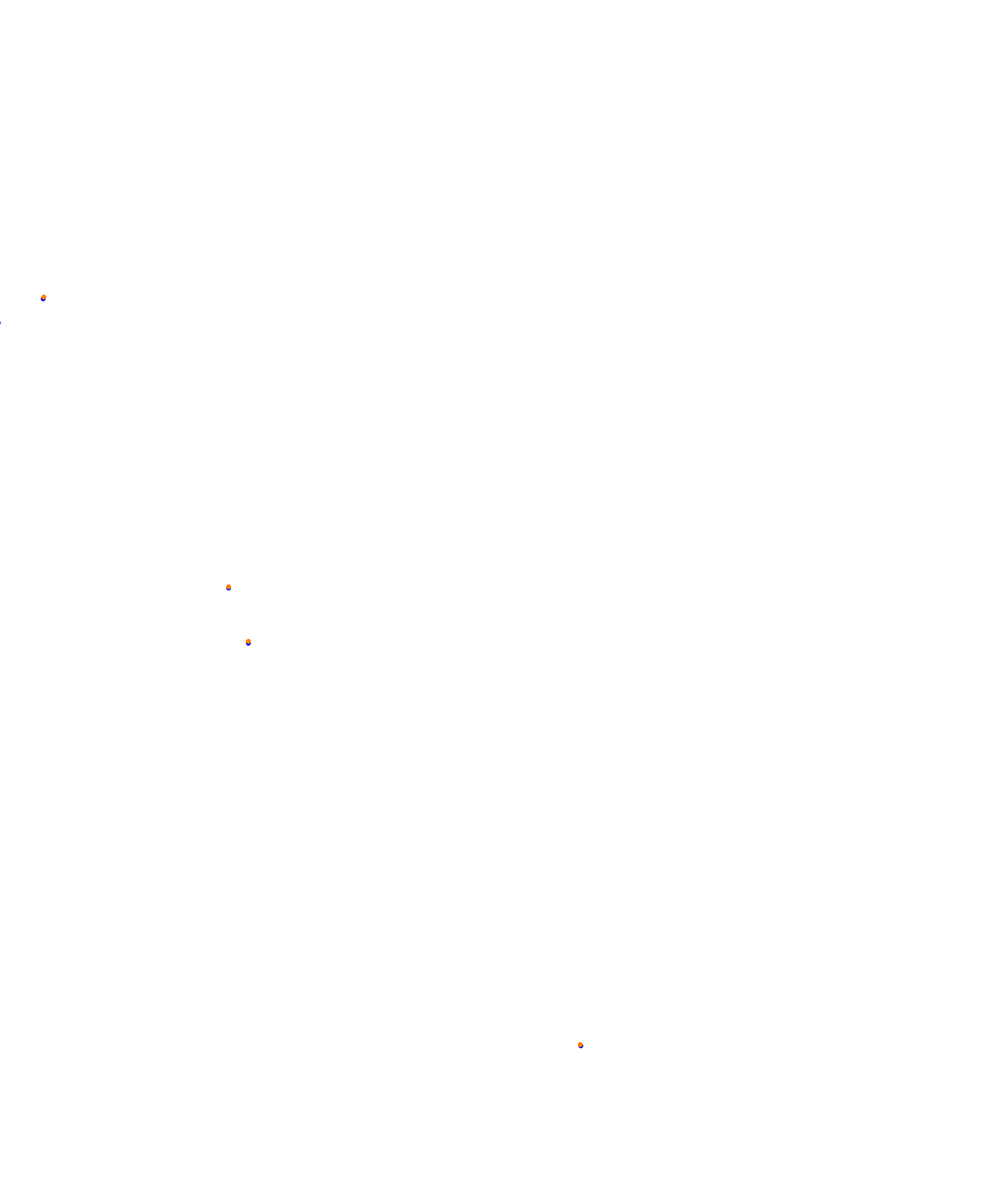 SRV Melbourne 2022 - Layout GP (3xDRS) collisions