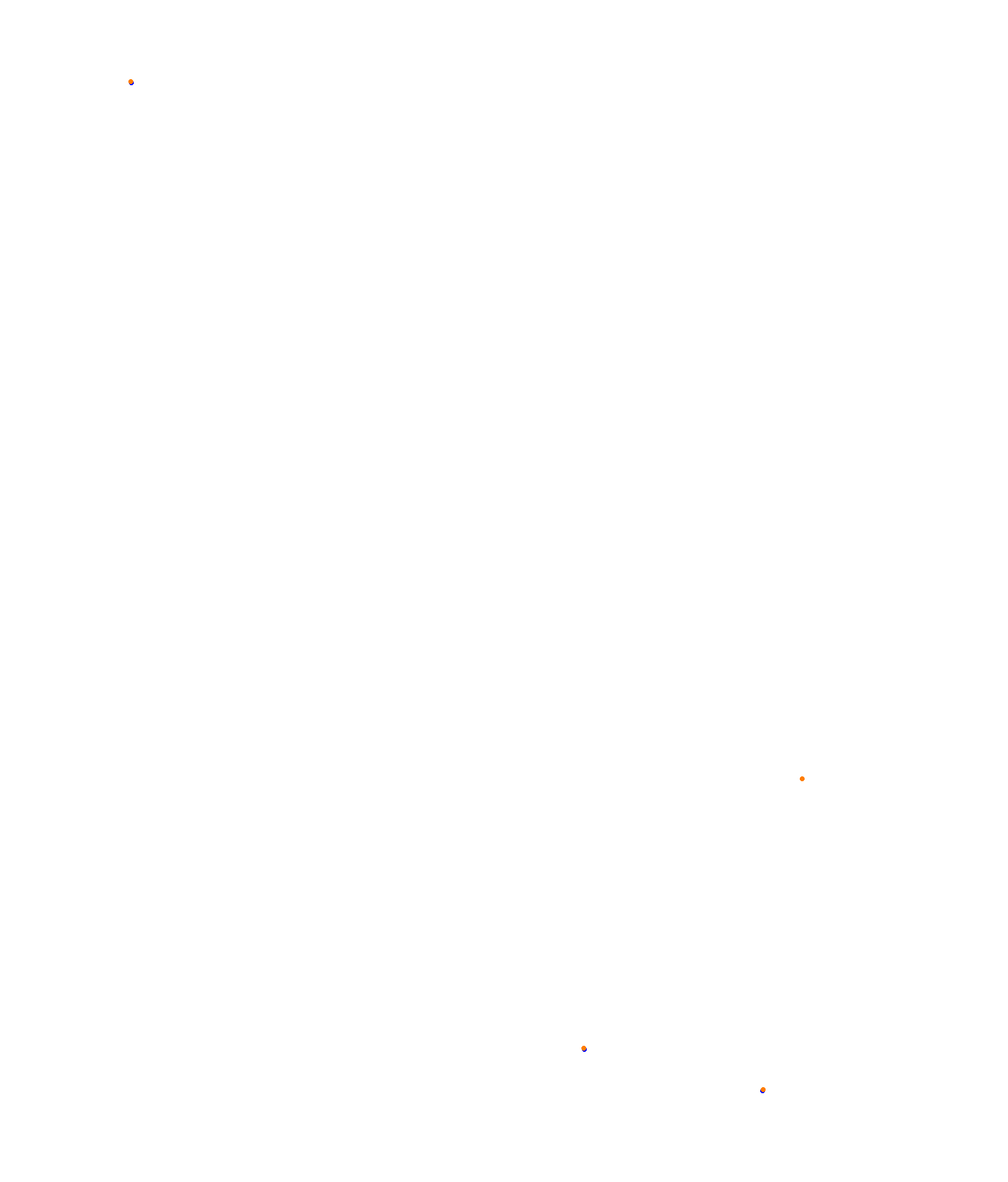 SRV Melbourne 2022 - Layout GP (3xDRS) collisions