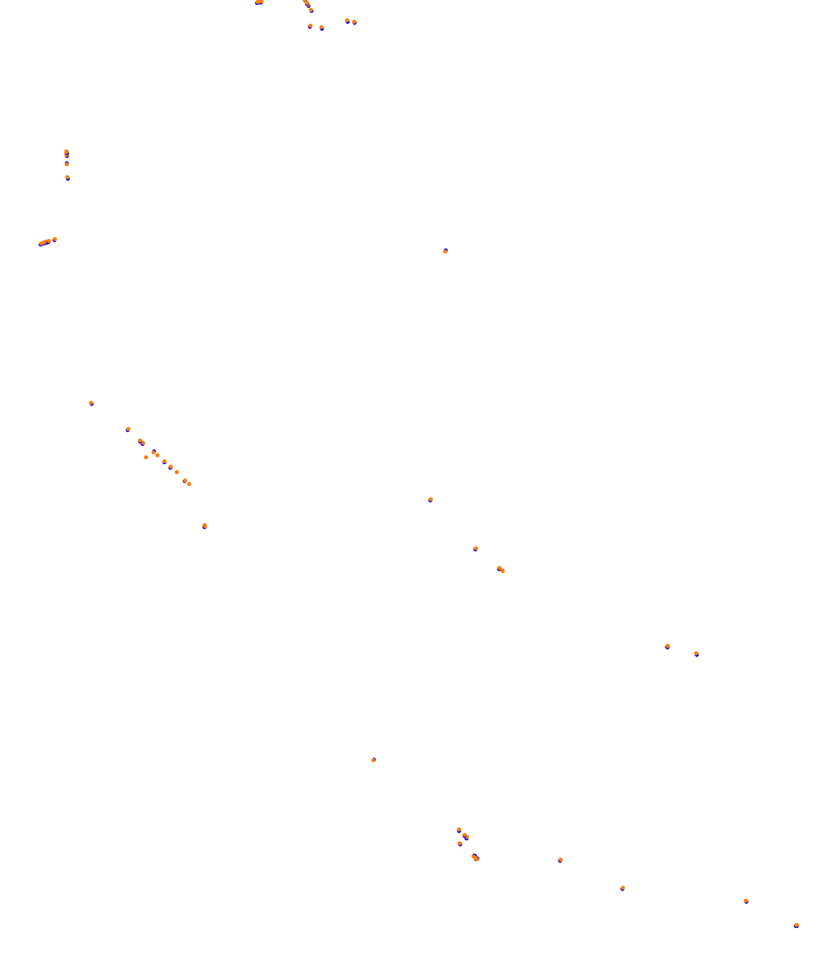 SRV Melbourne 2022 - Layout GP (3xDRS) collisions