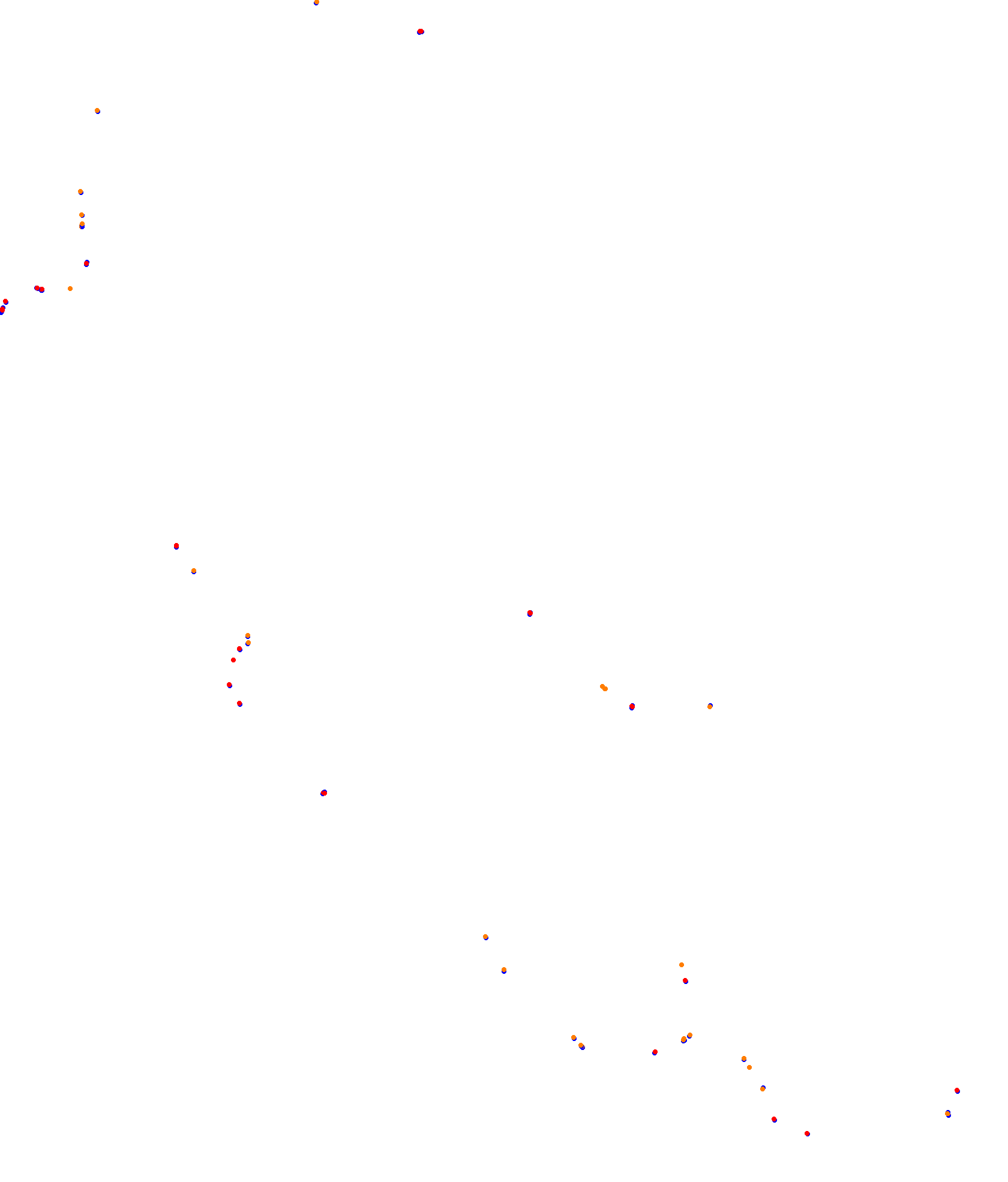 SRV Melbourne 2022 - Layout GP (3xDRS) collisions