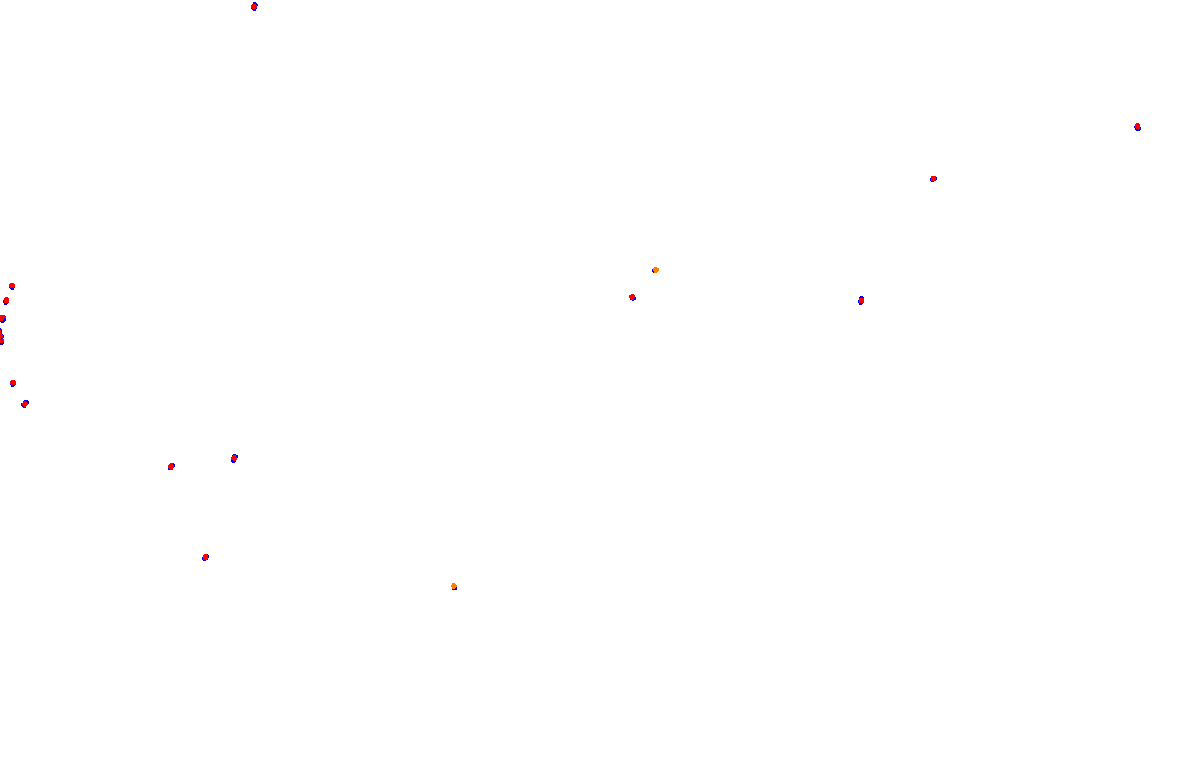 SRV Hockenheimring 2022 - Layout GP collisions