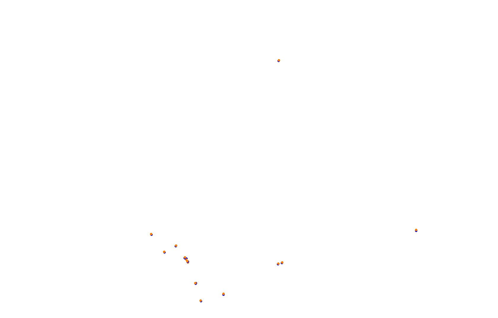 SRV Red Bull Ring Layout GP (3xDRS) collisions