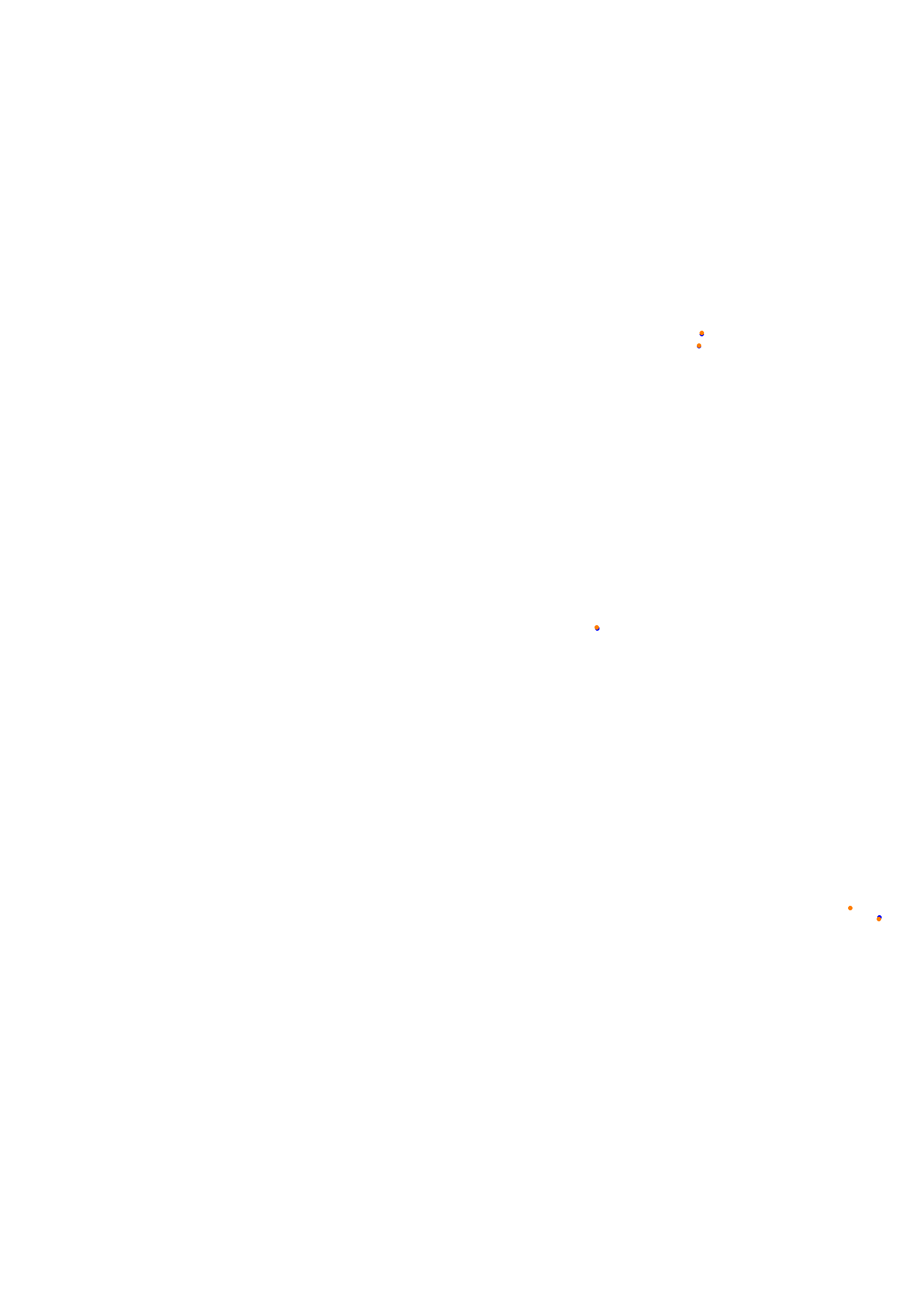 SRV Road America Layout GP collisions