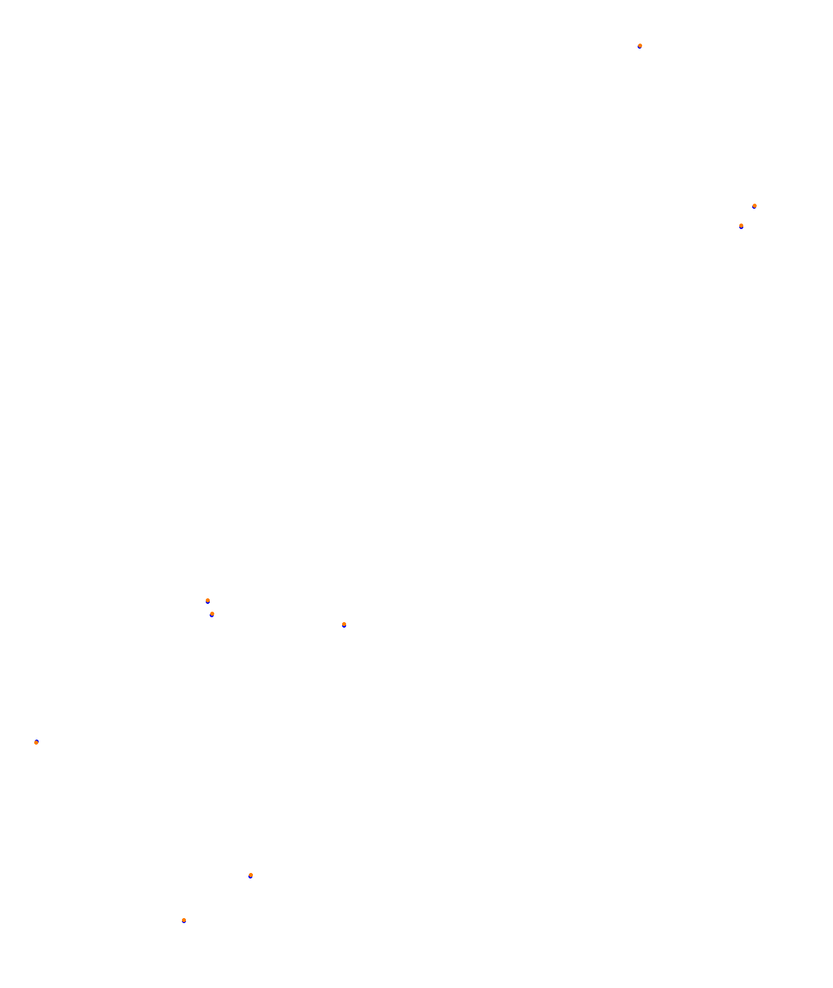 SRV Barcelona layout GP collisions