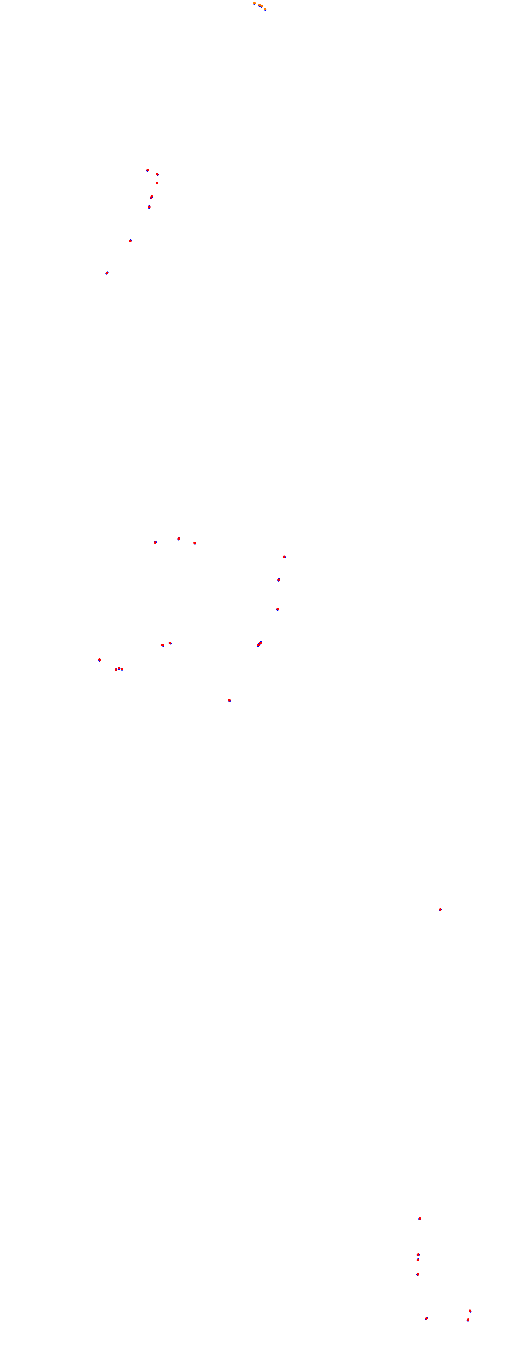 SRV Nurburgring Layout GP collisions