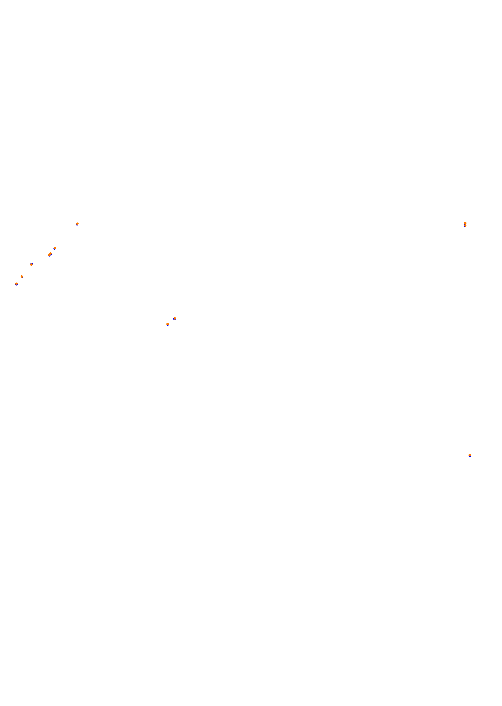 SRV Road America Layout GP collisions