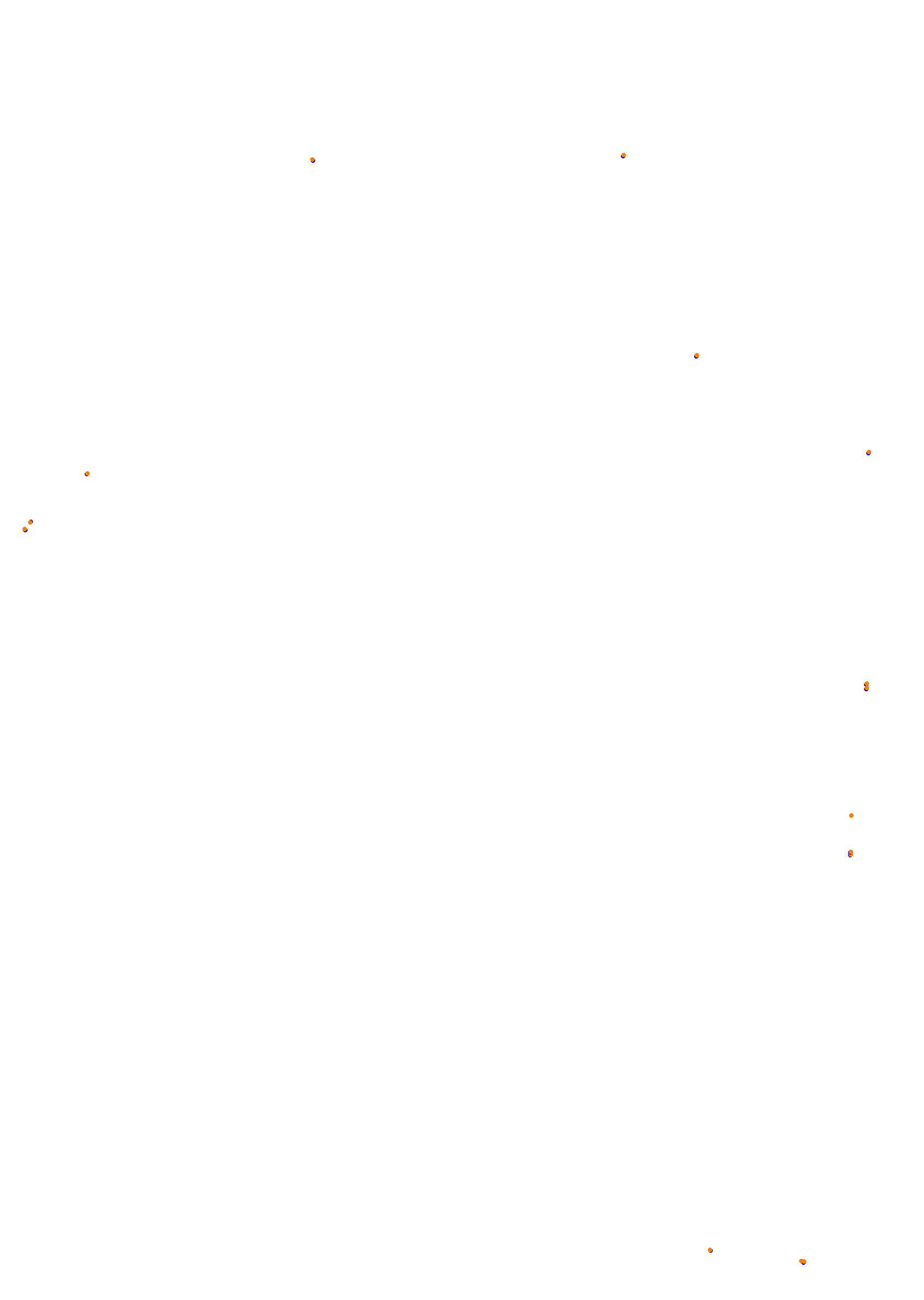 SRV Road America Layout GP collisions