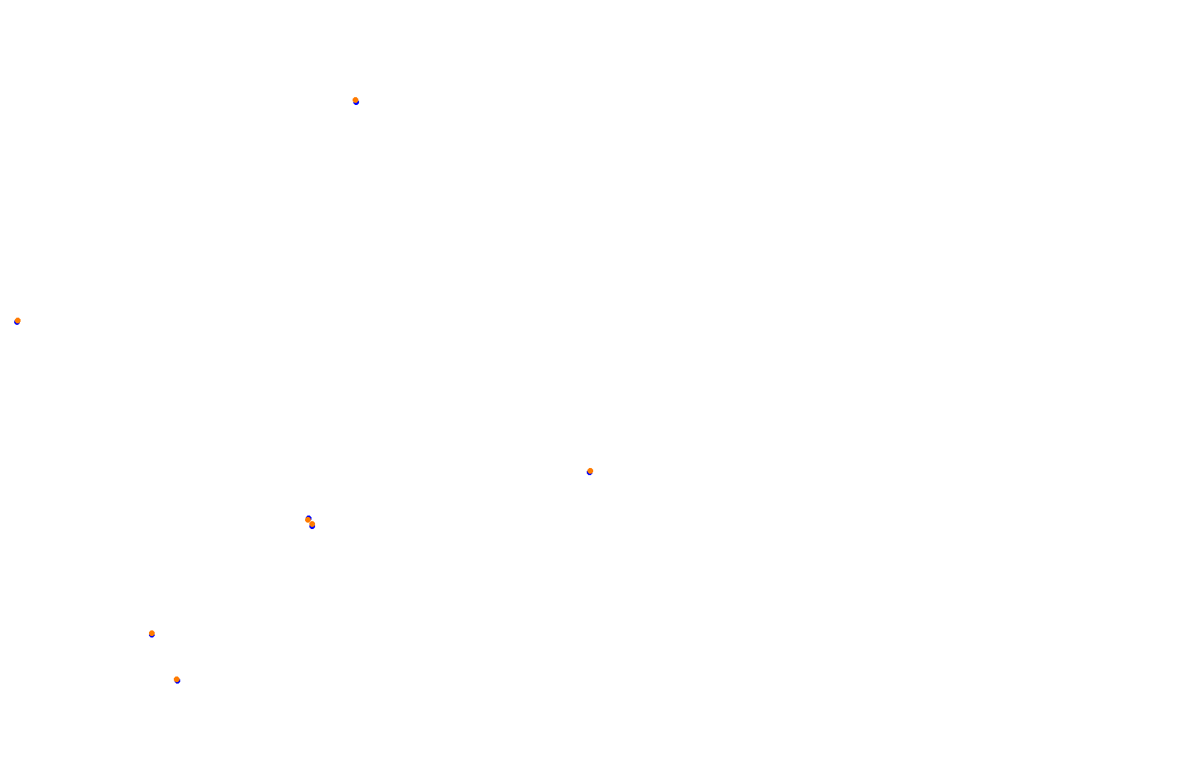 SRV Hockenheimring 2022 - Layout GP collisions