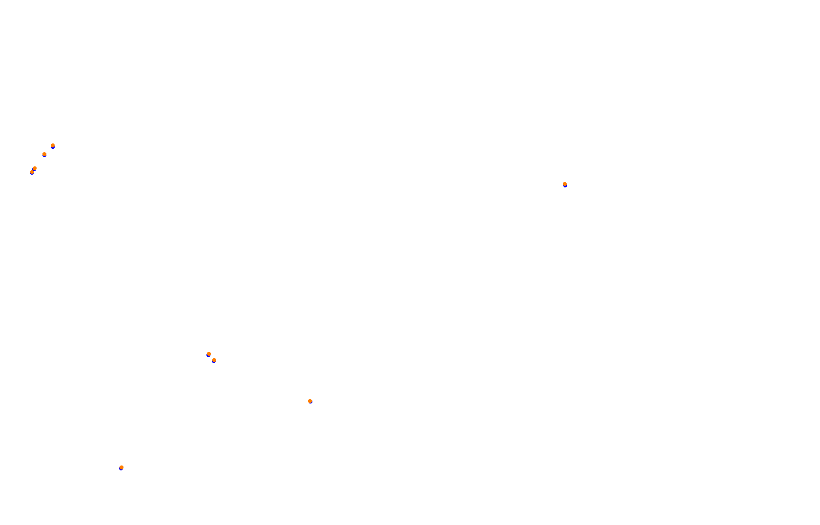 SRV Hockenheimring 2022 - Layout GP collisions