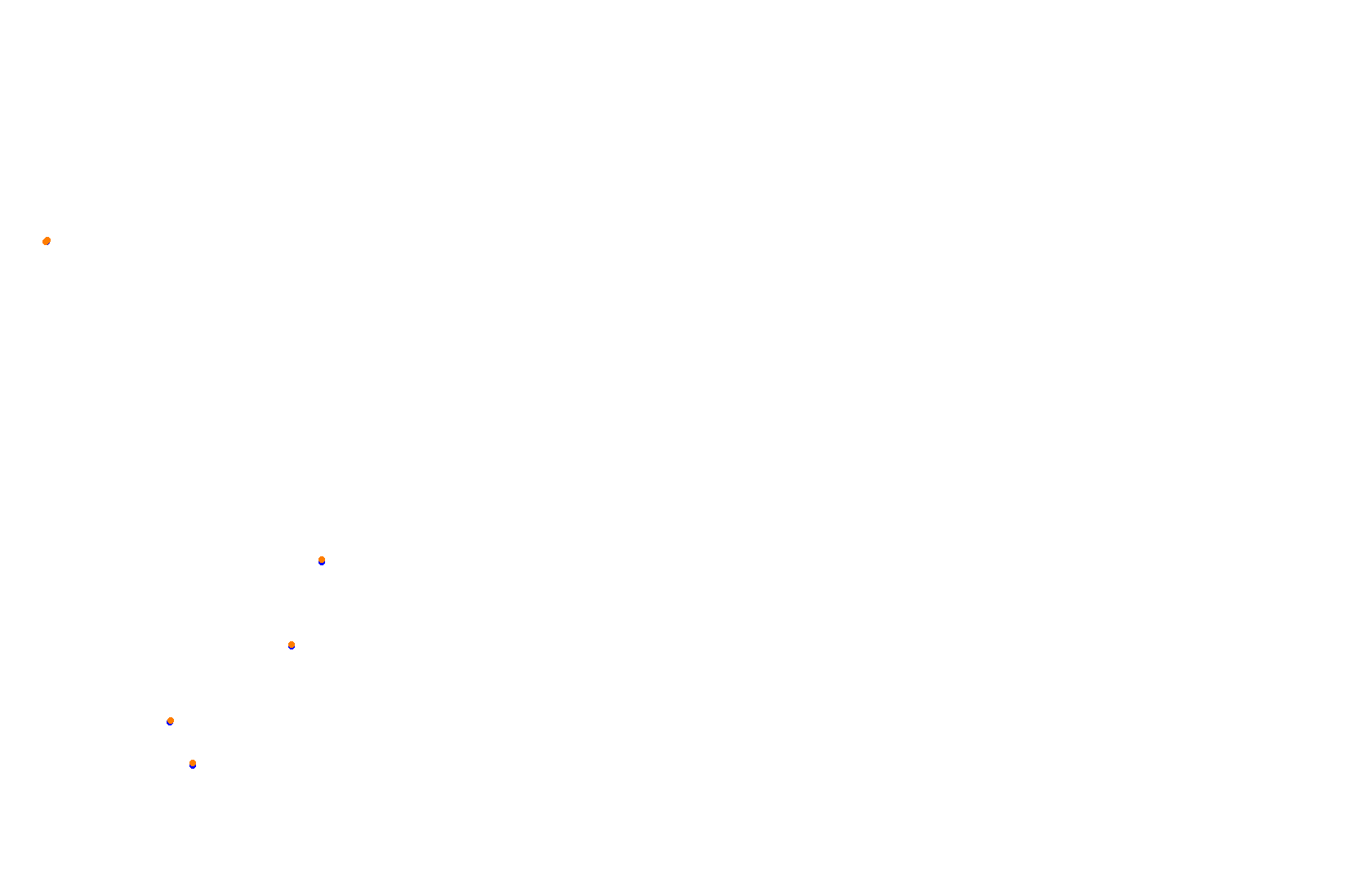 SRV Hockenheimring 2022 - Layout GP collisions