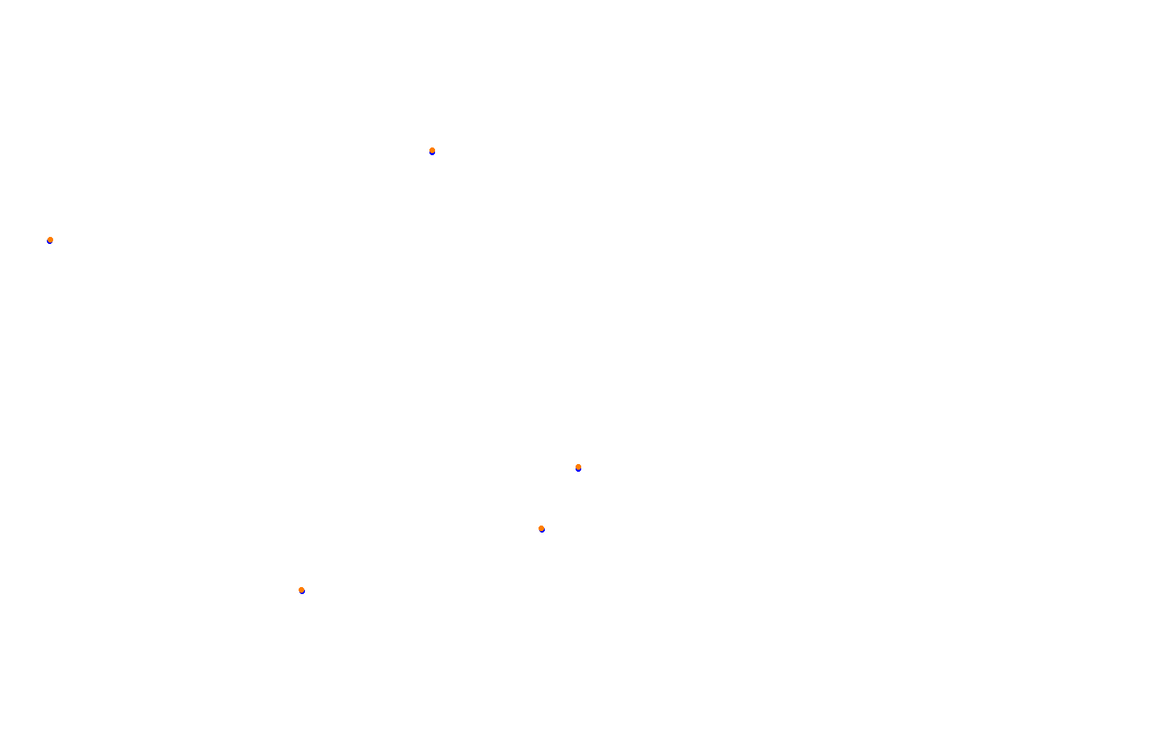 SRV Hockenheimring 2022 - Layout GP collisions