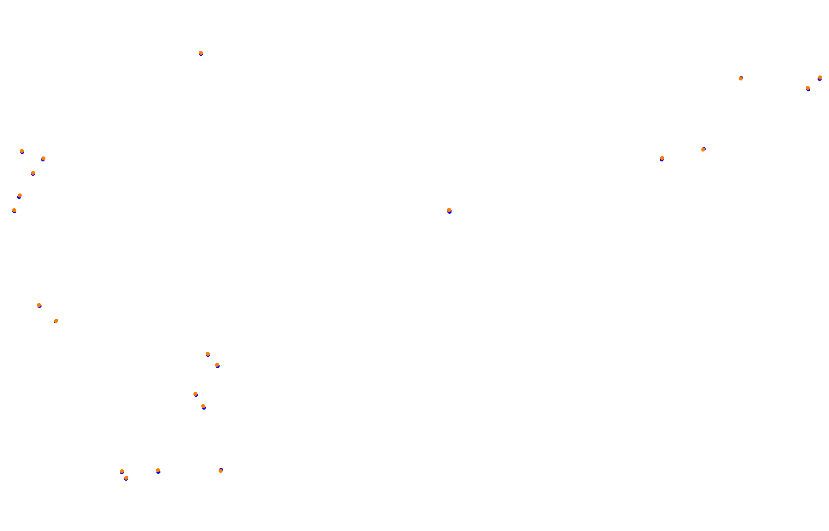 SRV Hockenheimring 2022 - Layout GP collisions