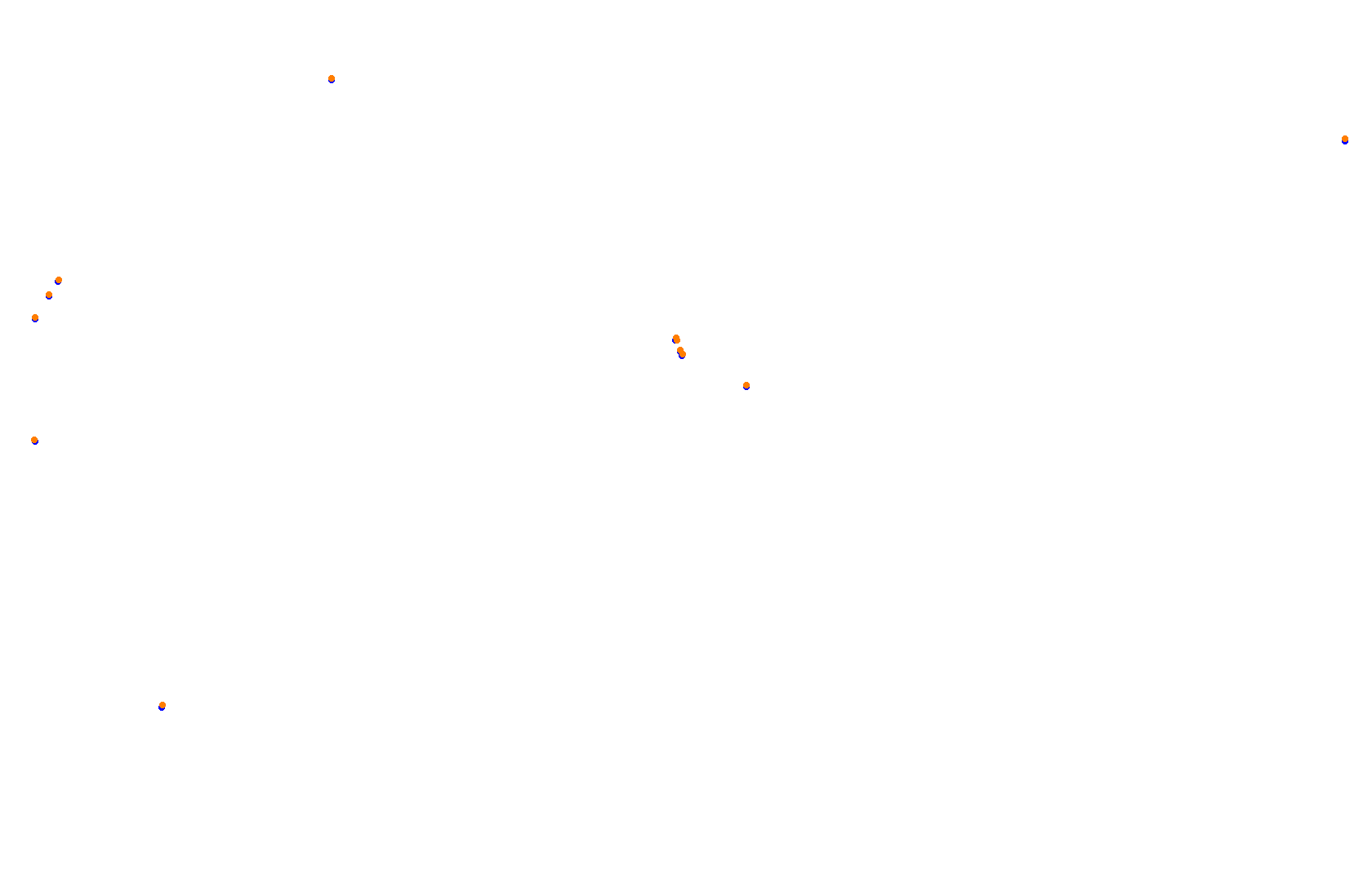 SRV Hockenheimring 2022 - Layout GP collisions