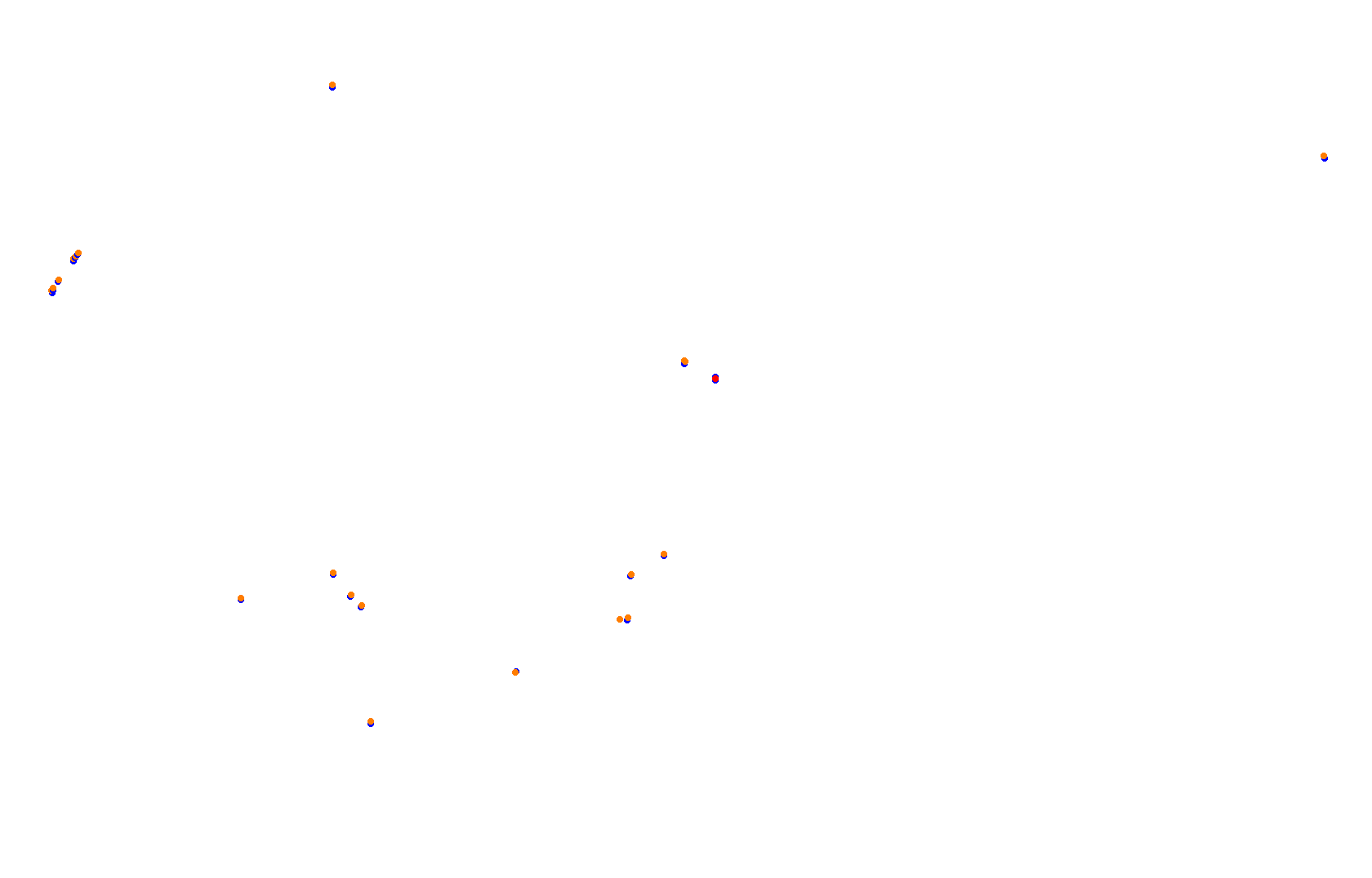 SRV Hockenheimring 2022 - Layout GP collisions