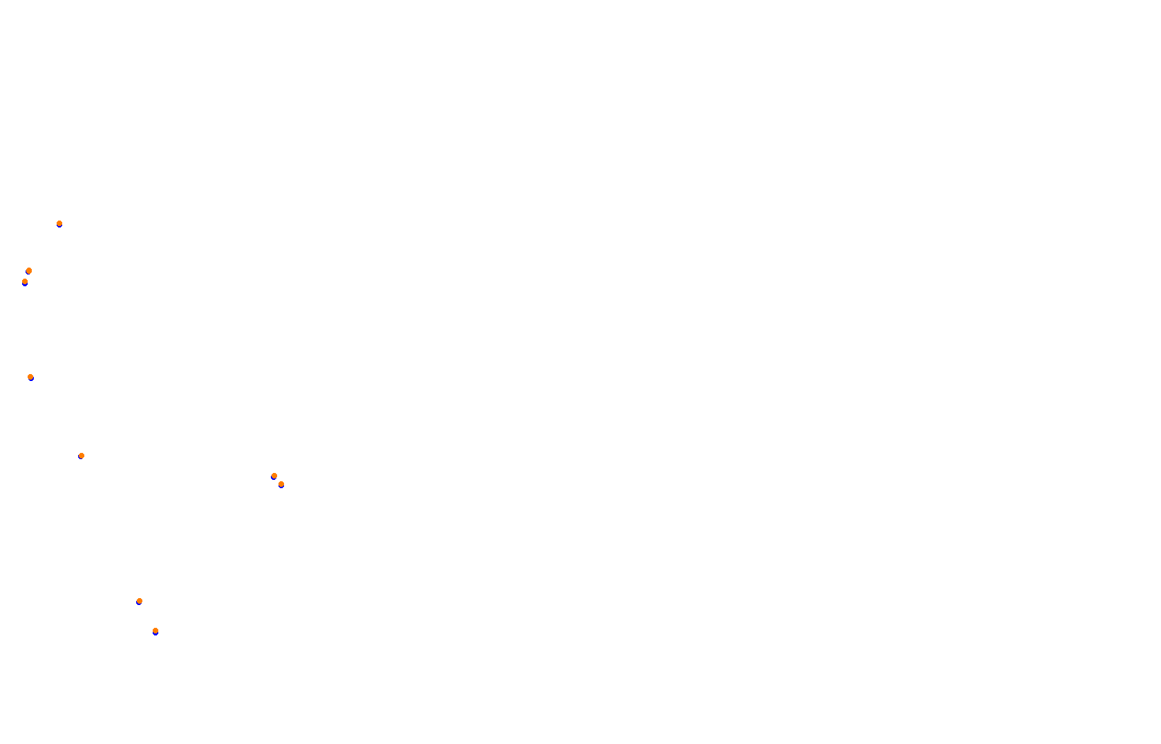 SRV Hockenheimring 2022 - Layout GP collisions