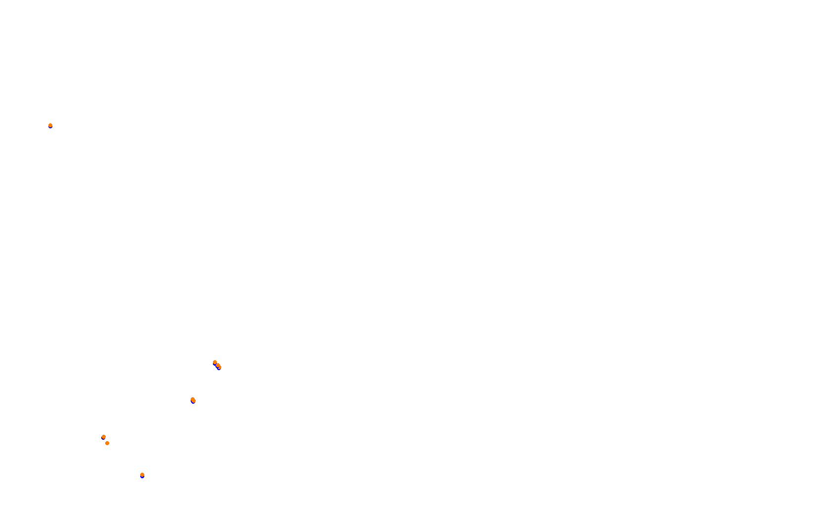 SRV Hockenheimring 2022 - Layout GP collisions