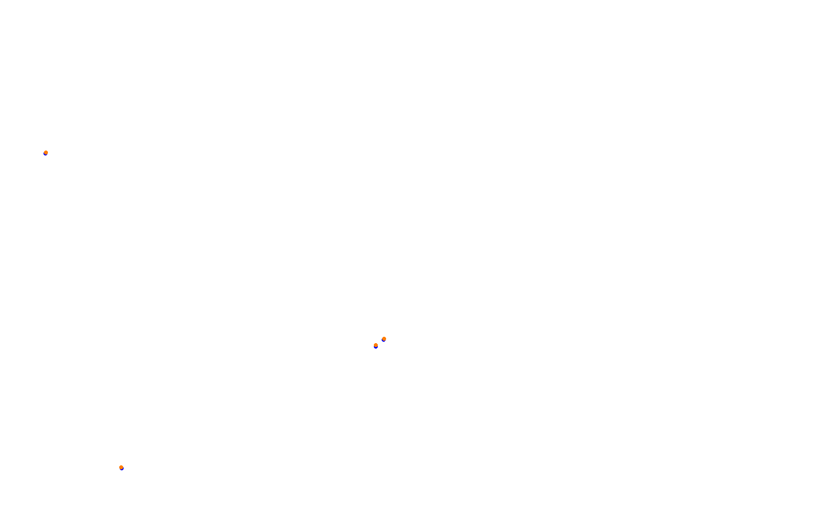 SRV Hockenheimring 2022 - Layout GP collisions