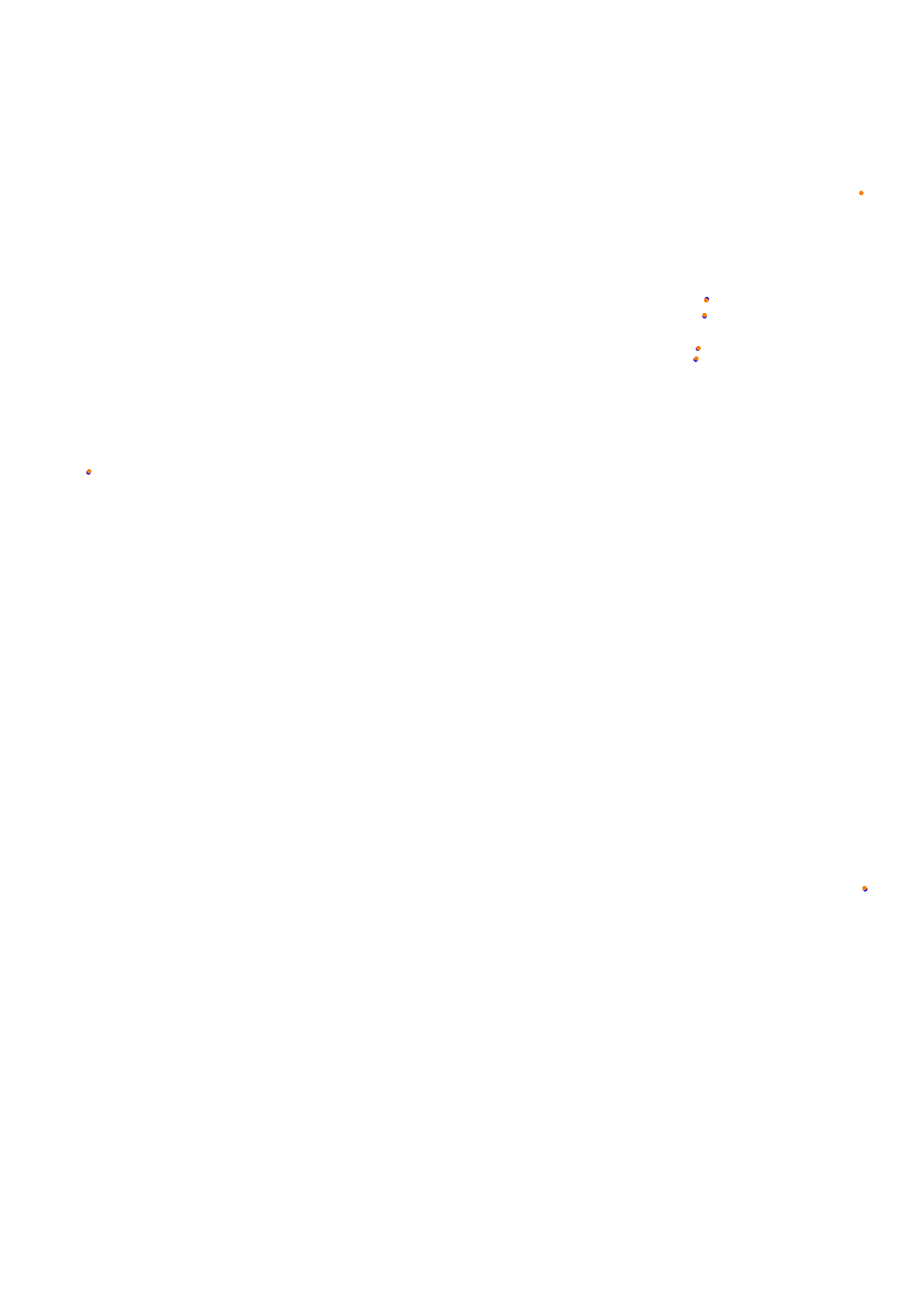 SRV Road America Layout GP collisions