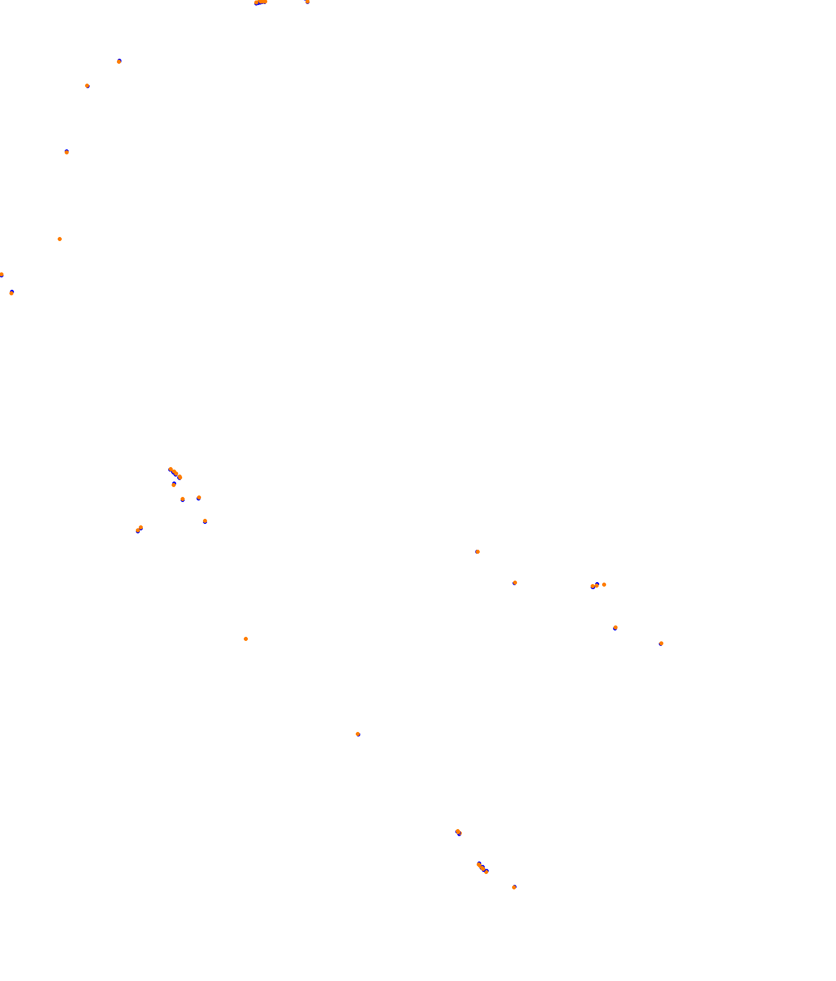 SRV Melbourne 2022 - Layout GP collisions