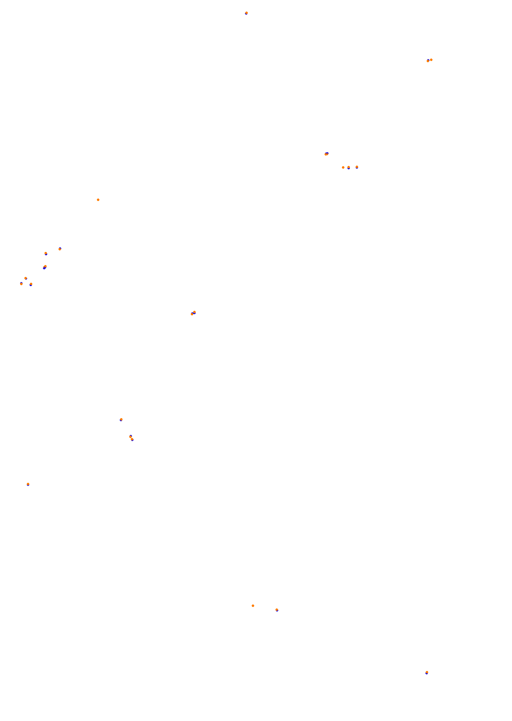 SRV Road America Layout GP collisions