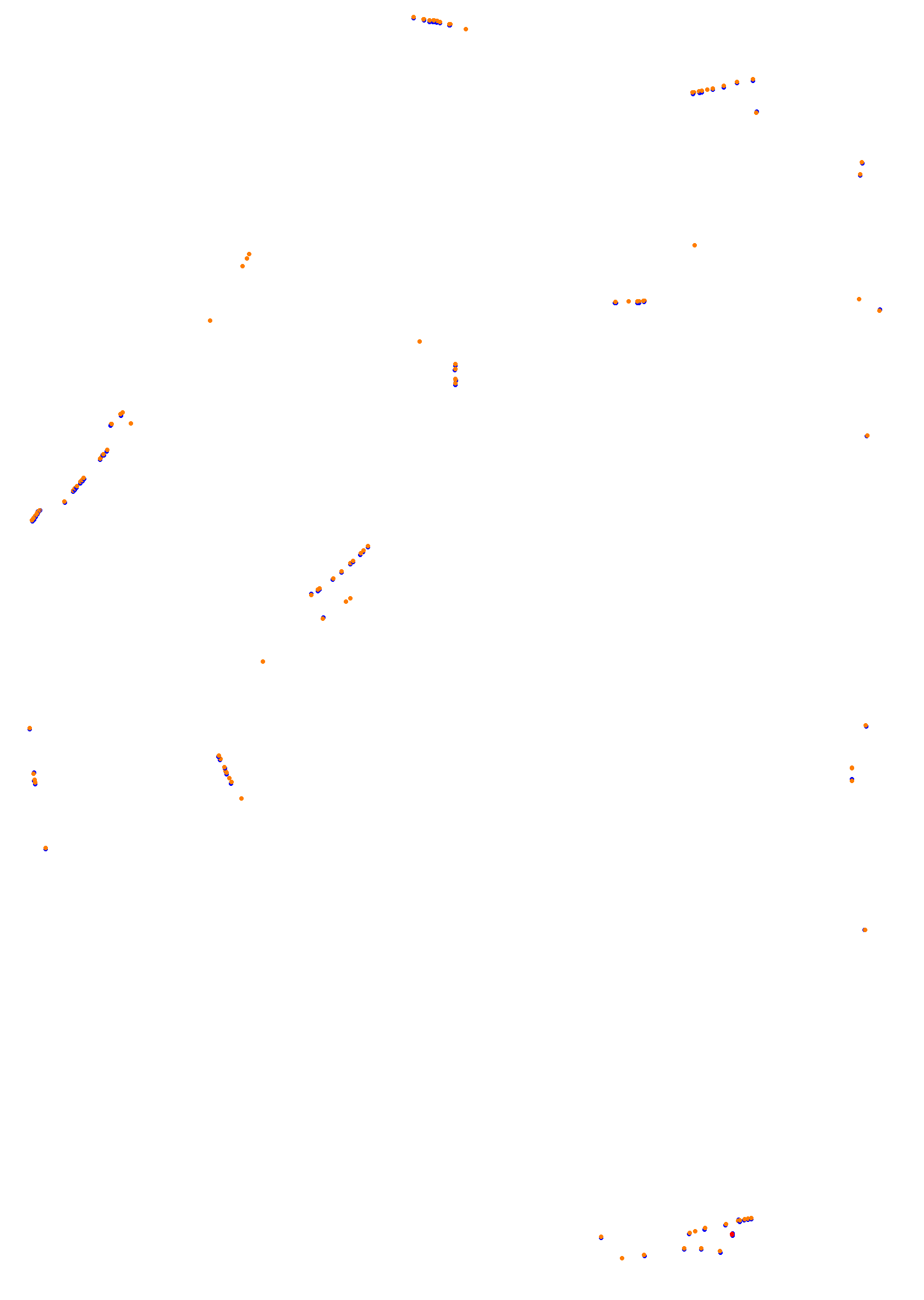 SRV Road America Layout GP collisions