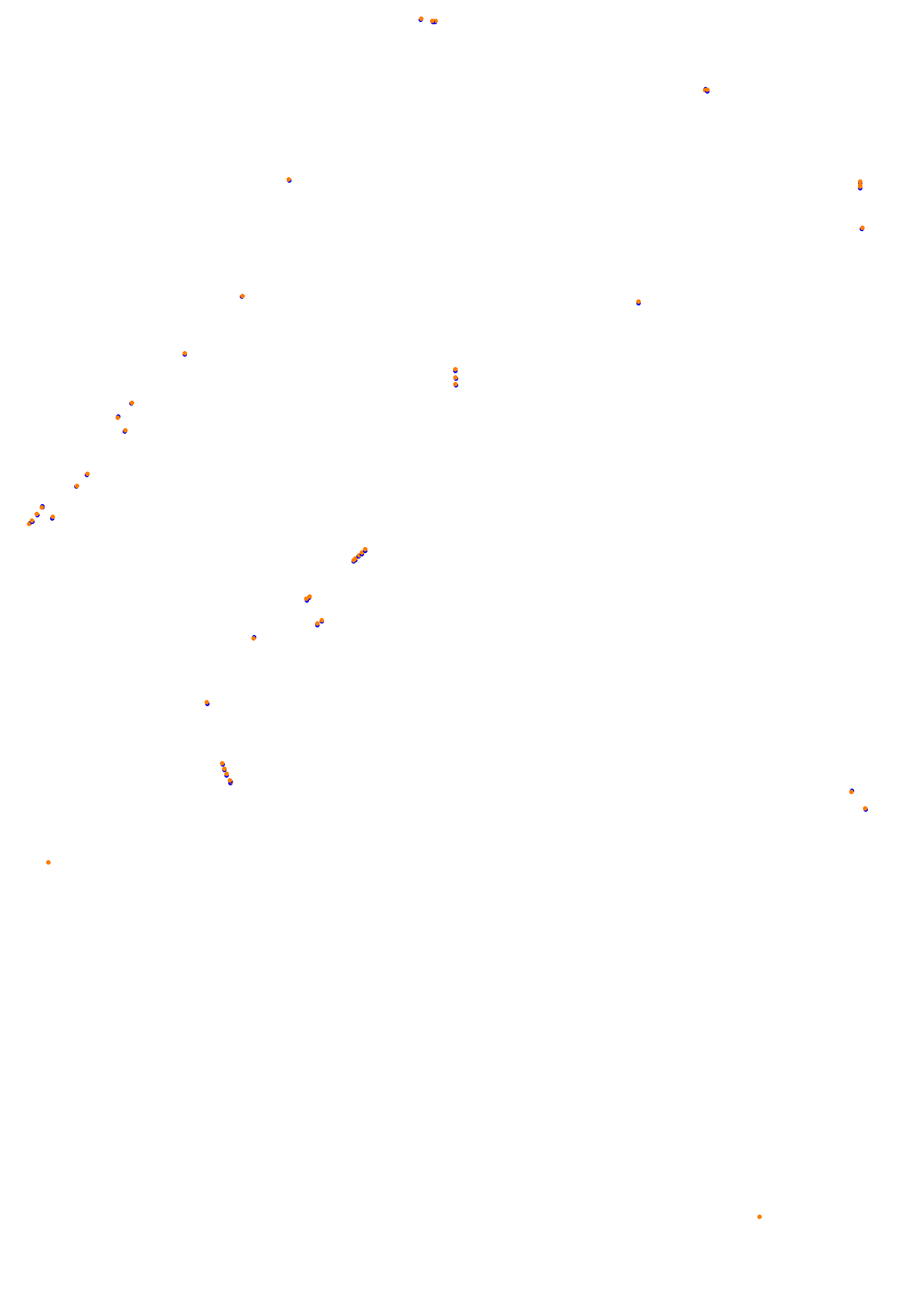 SRV Road America Layout GP collisions