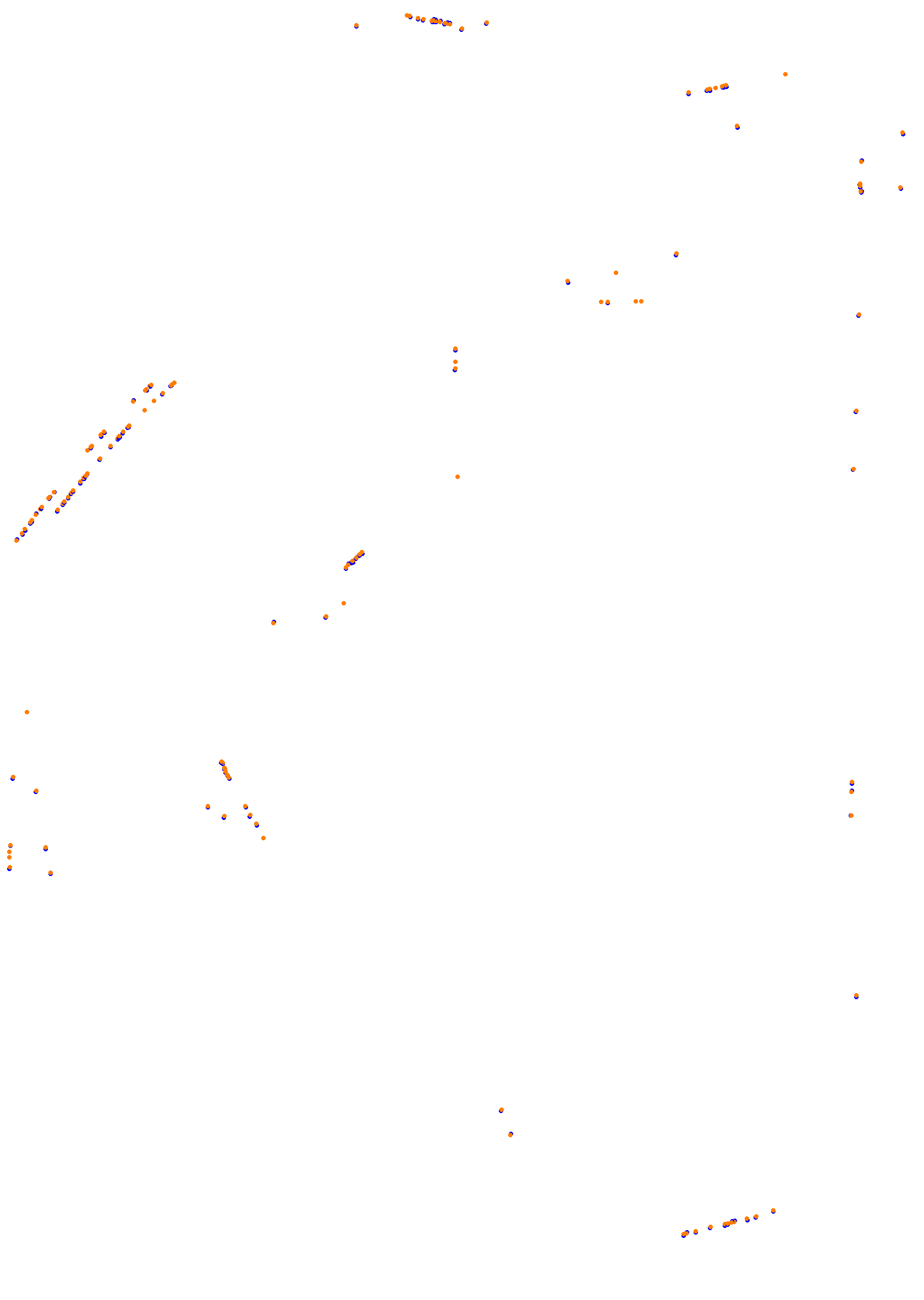 SRV Road America Layout GP collisions