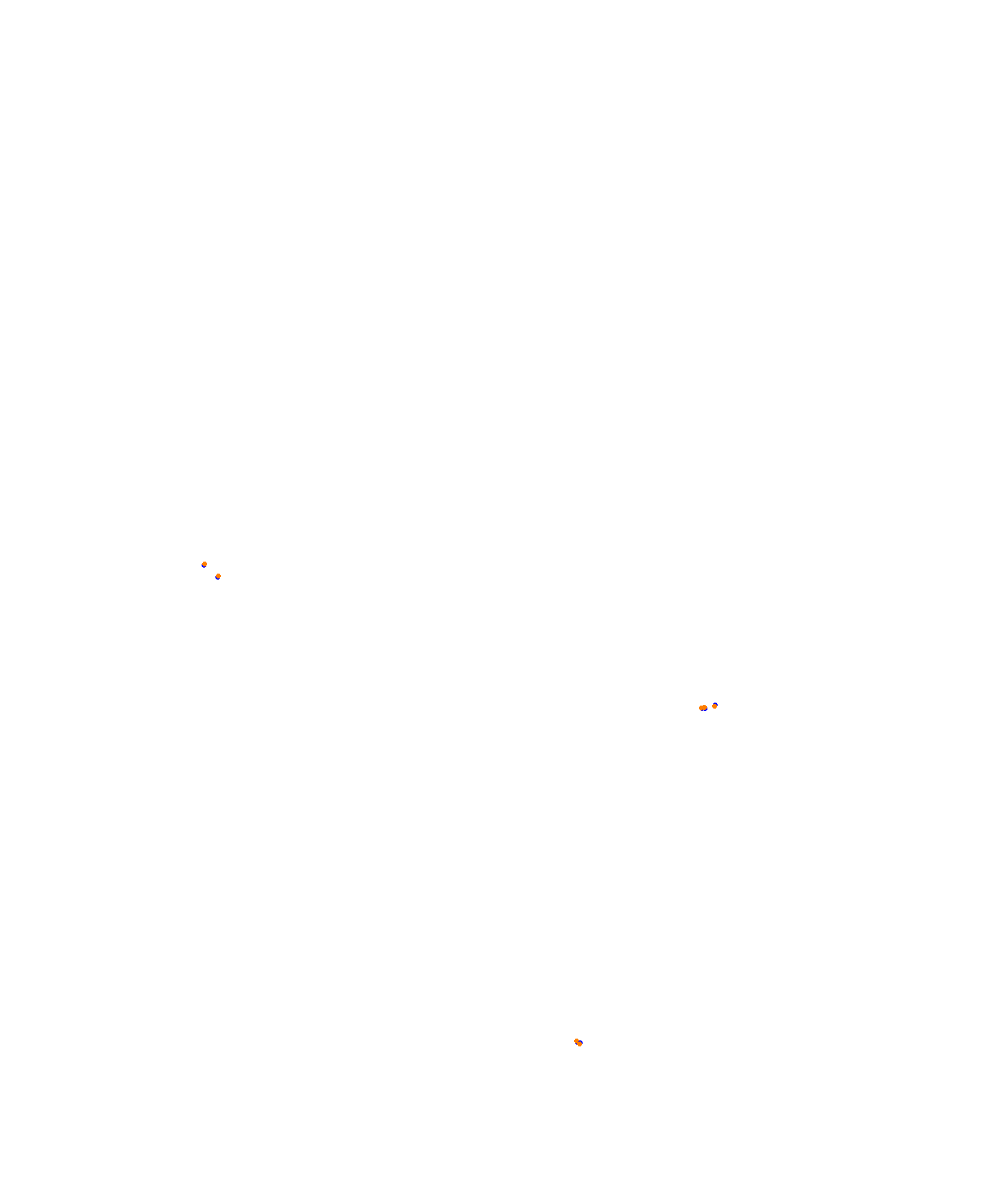 SRV Melbourne 2022 - Layout GP collisions