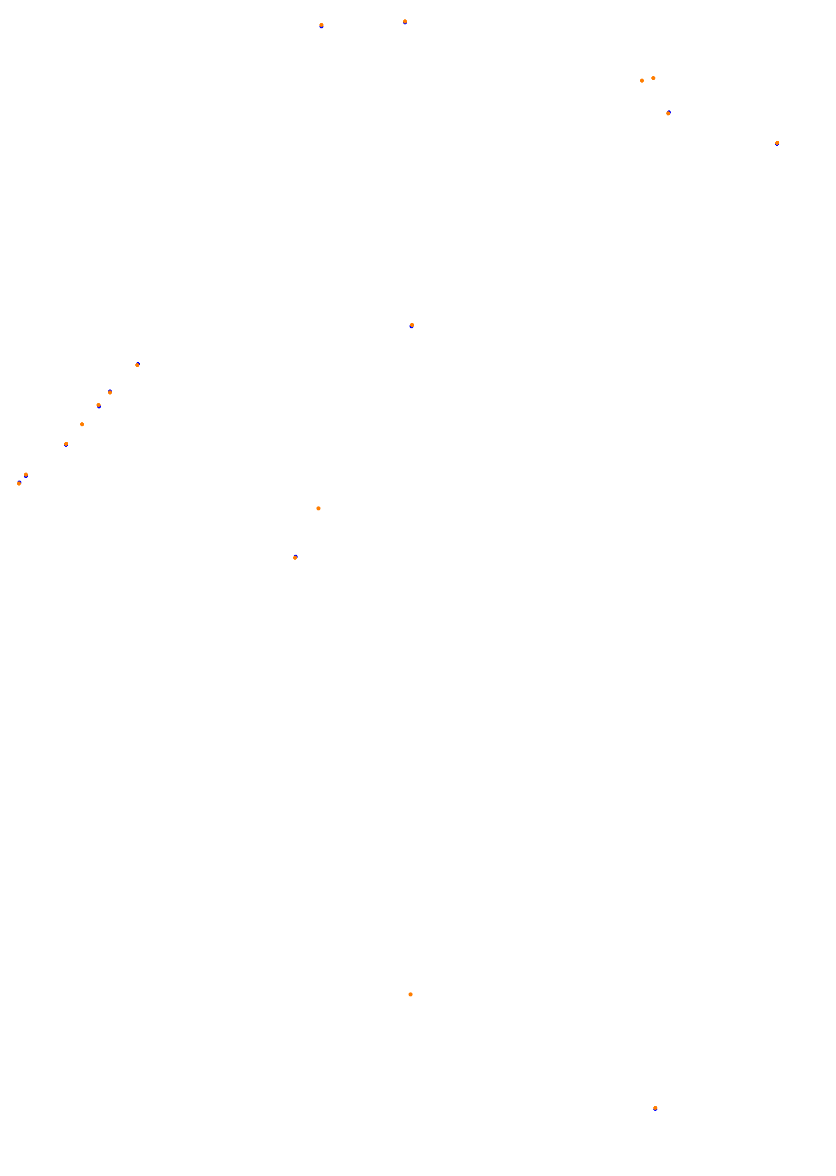 SRV Road America Layout GP collisions