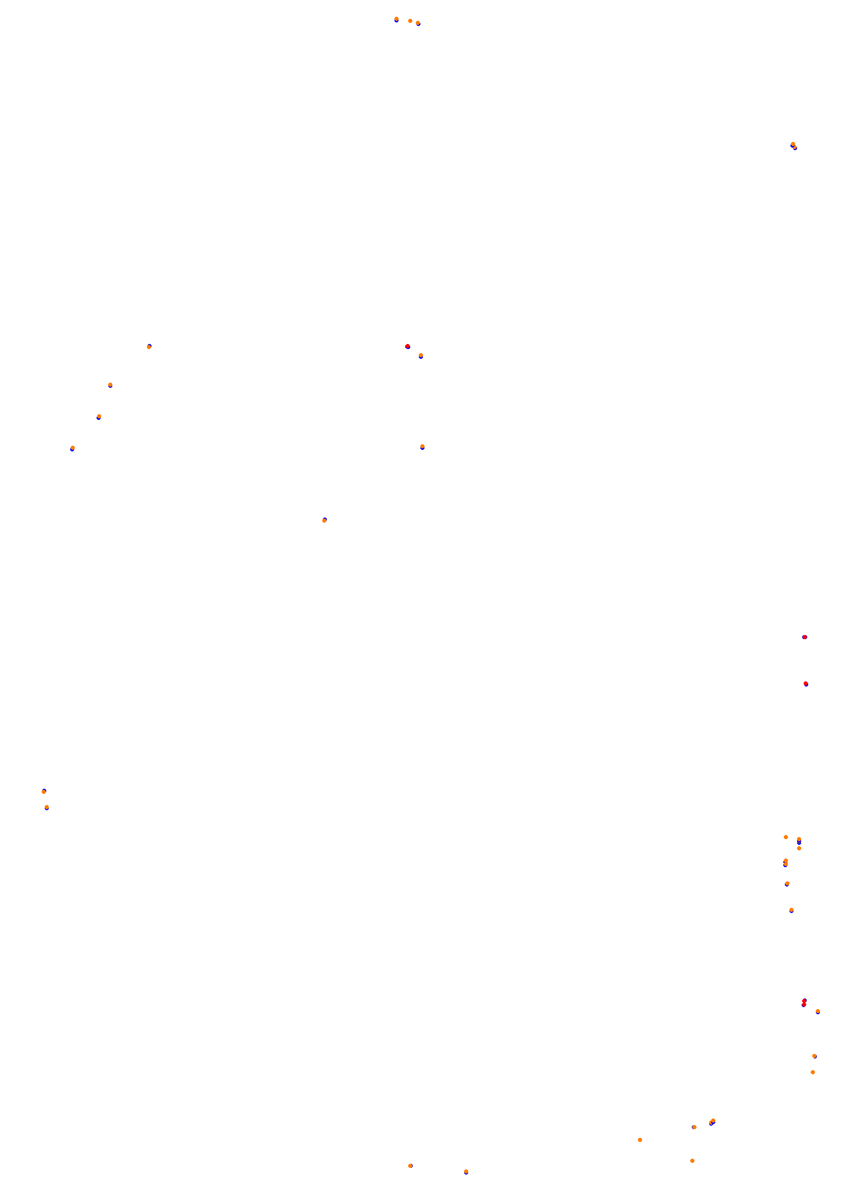 SRV Road America Layout GP collisions