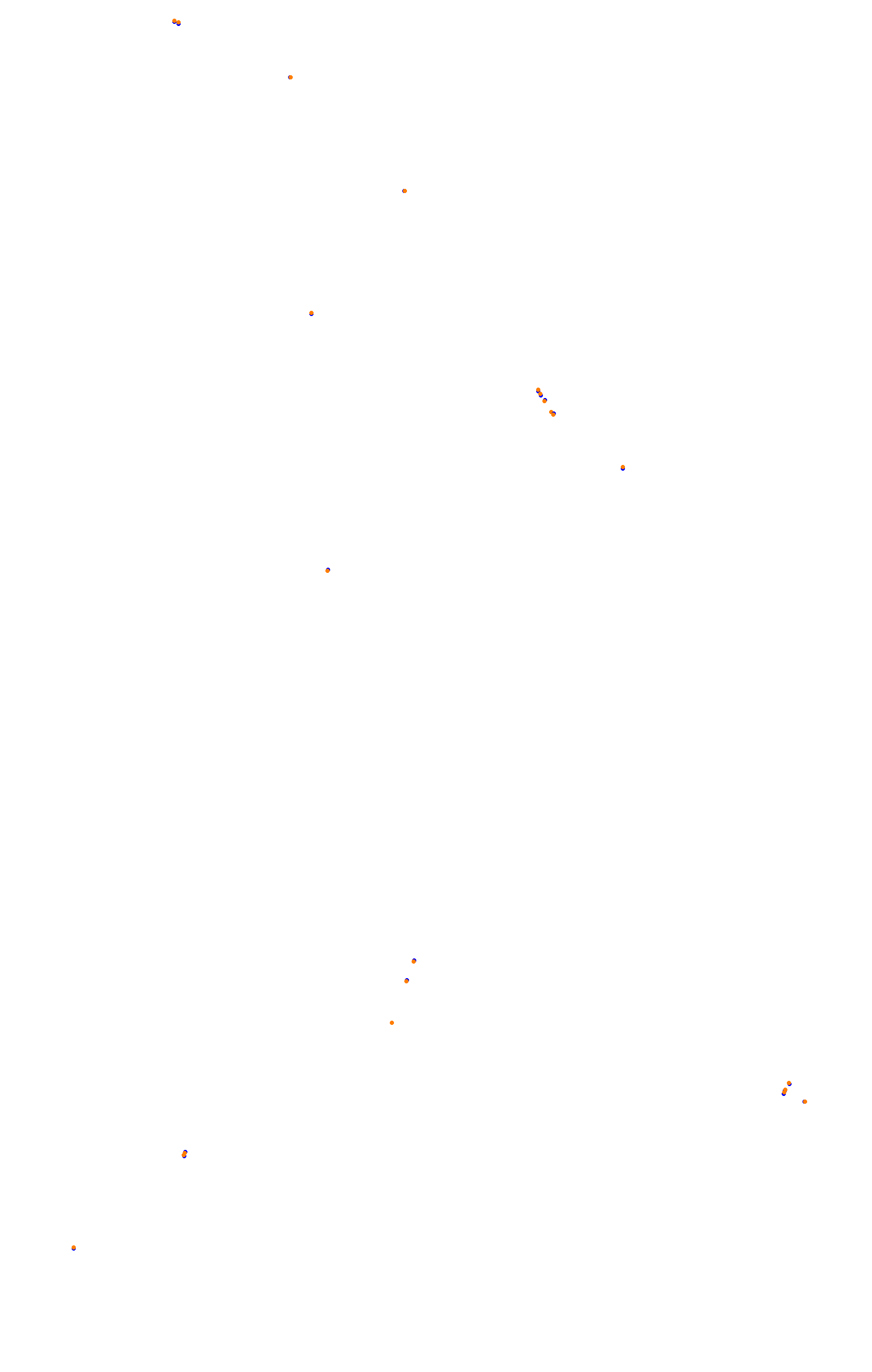 SRV Spa 2022 layout GP collisions