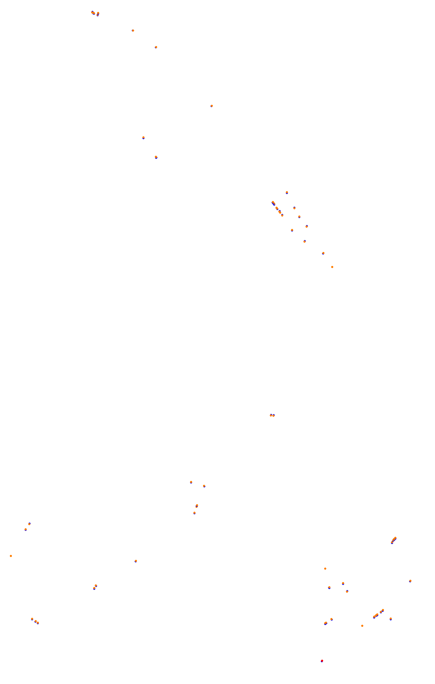 SRV Spa 2022 layout GP collisions