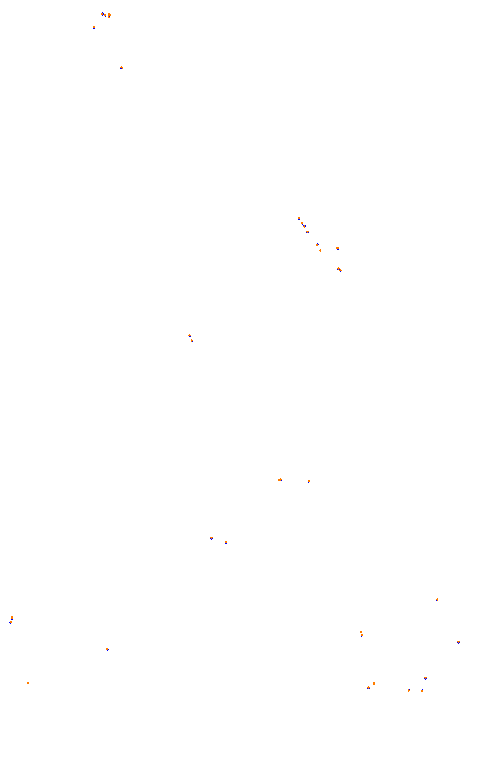 SRV Spa 2022 layout GP collisions