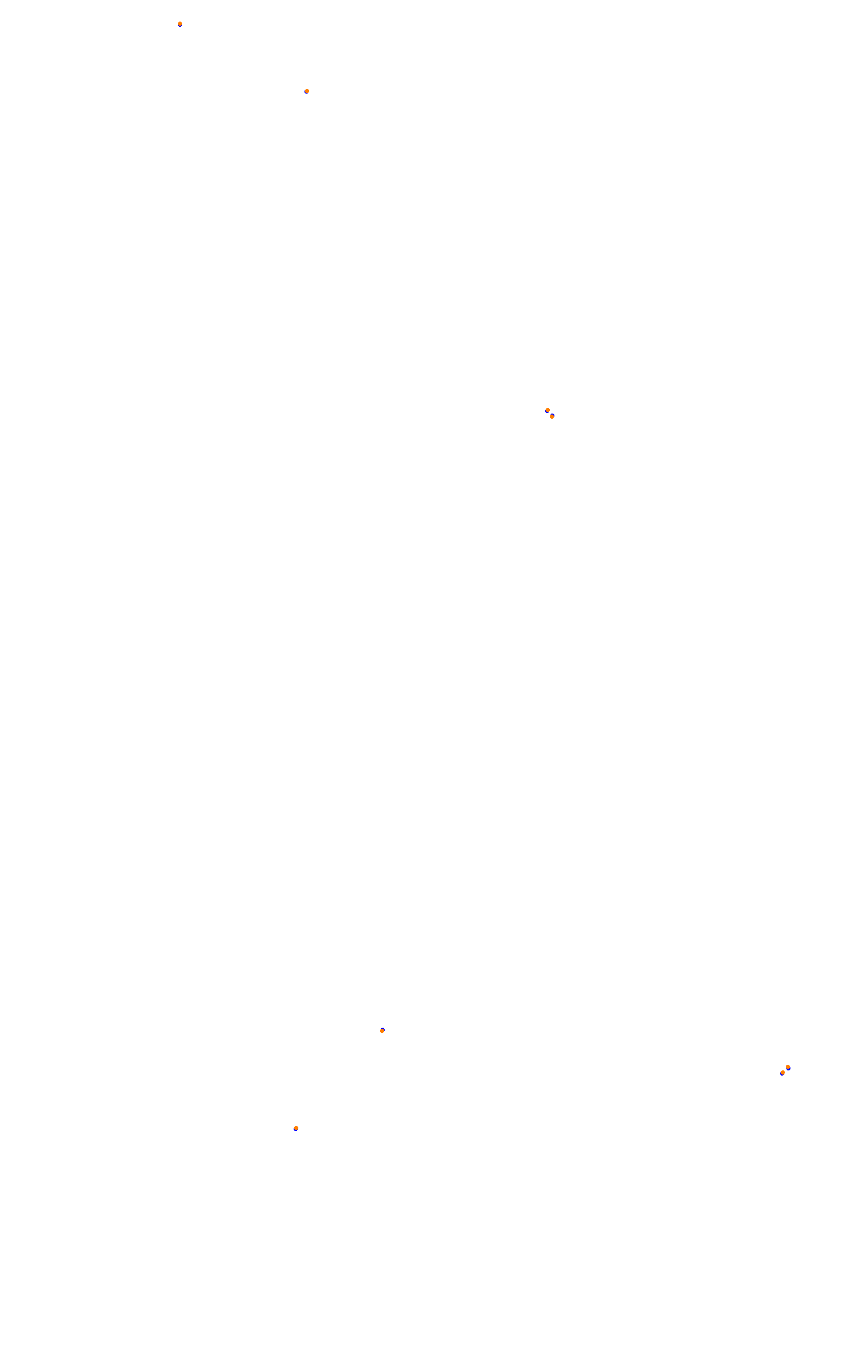 SRV Spa 2022 layout GP collisions