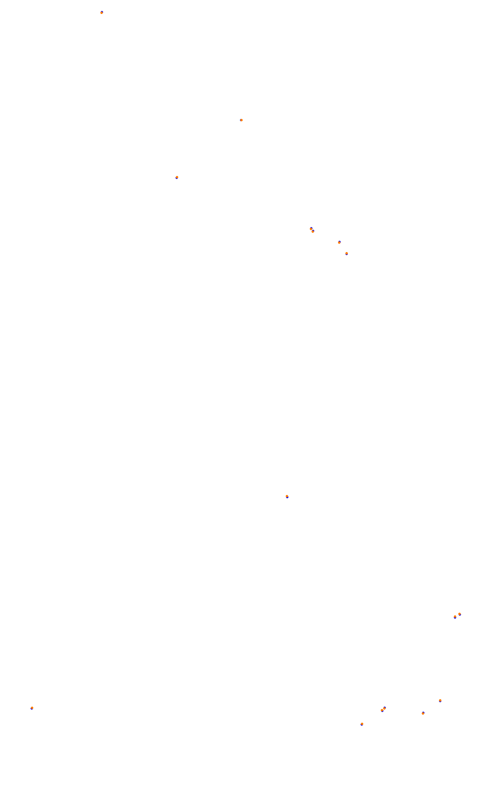 SRV Spa 2022 layout GP collisions