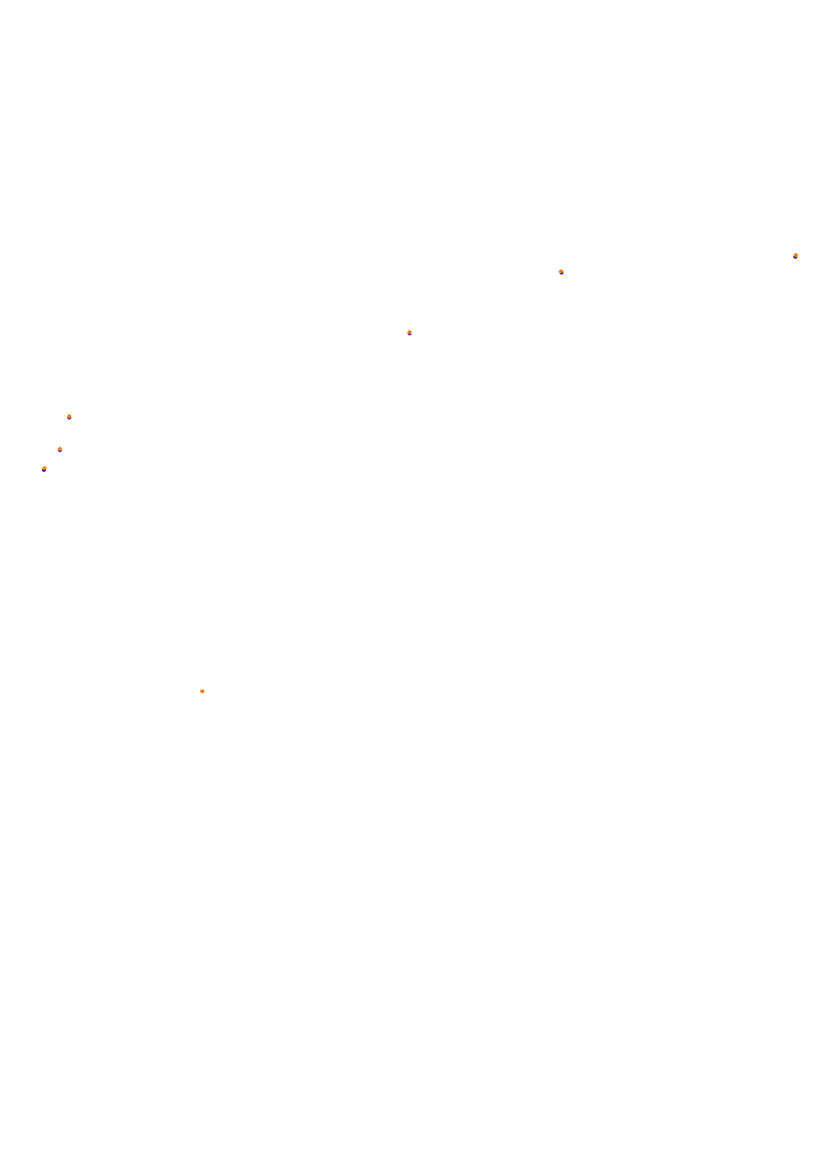 SRV Road America Layout GP collisions