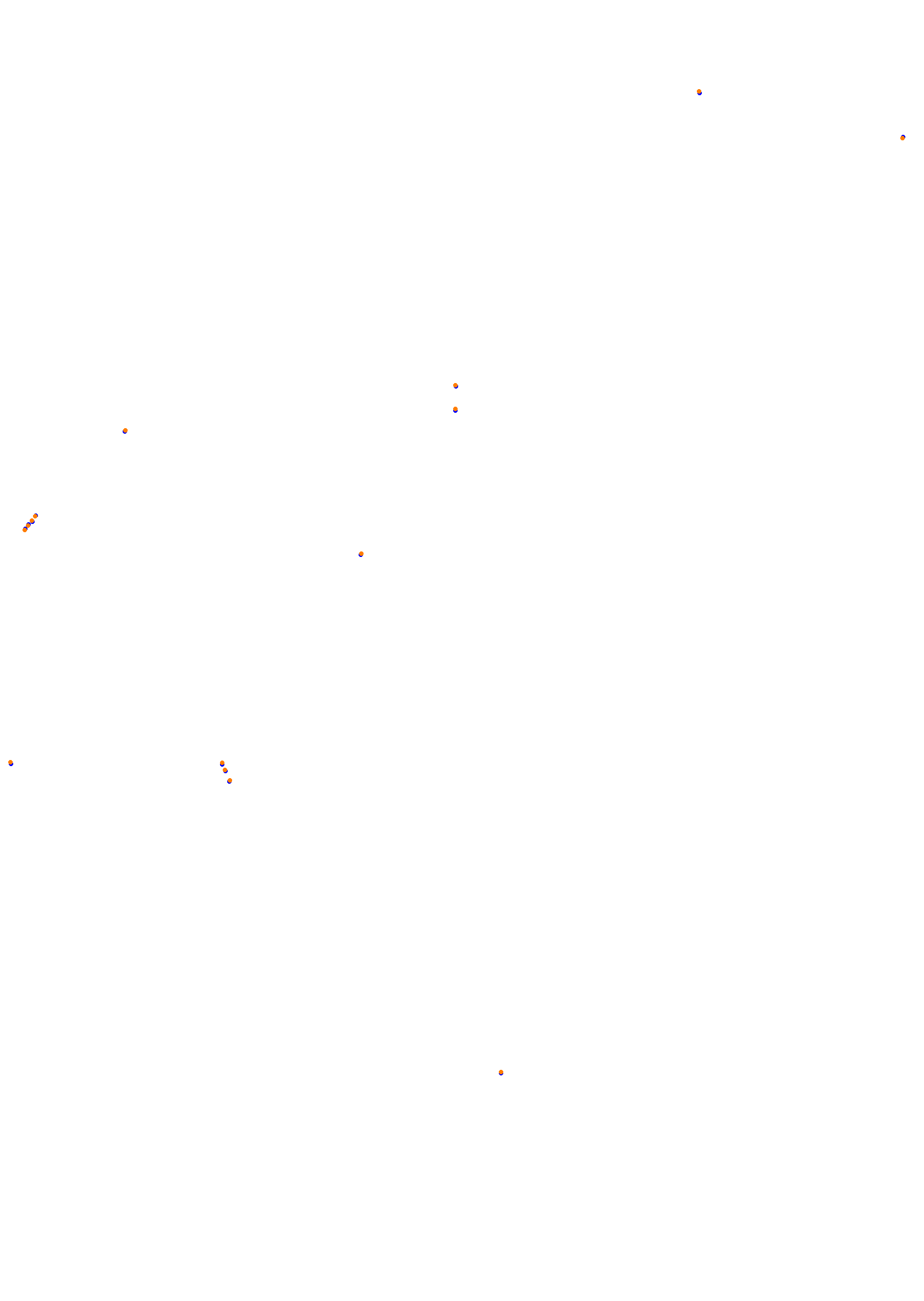 SRV Road America Layout GP collisions