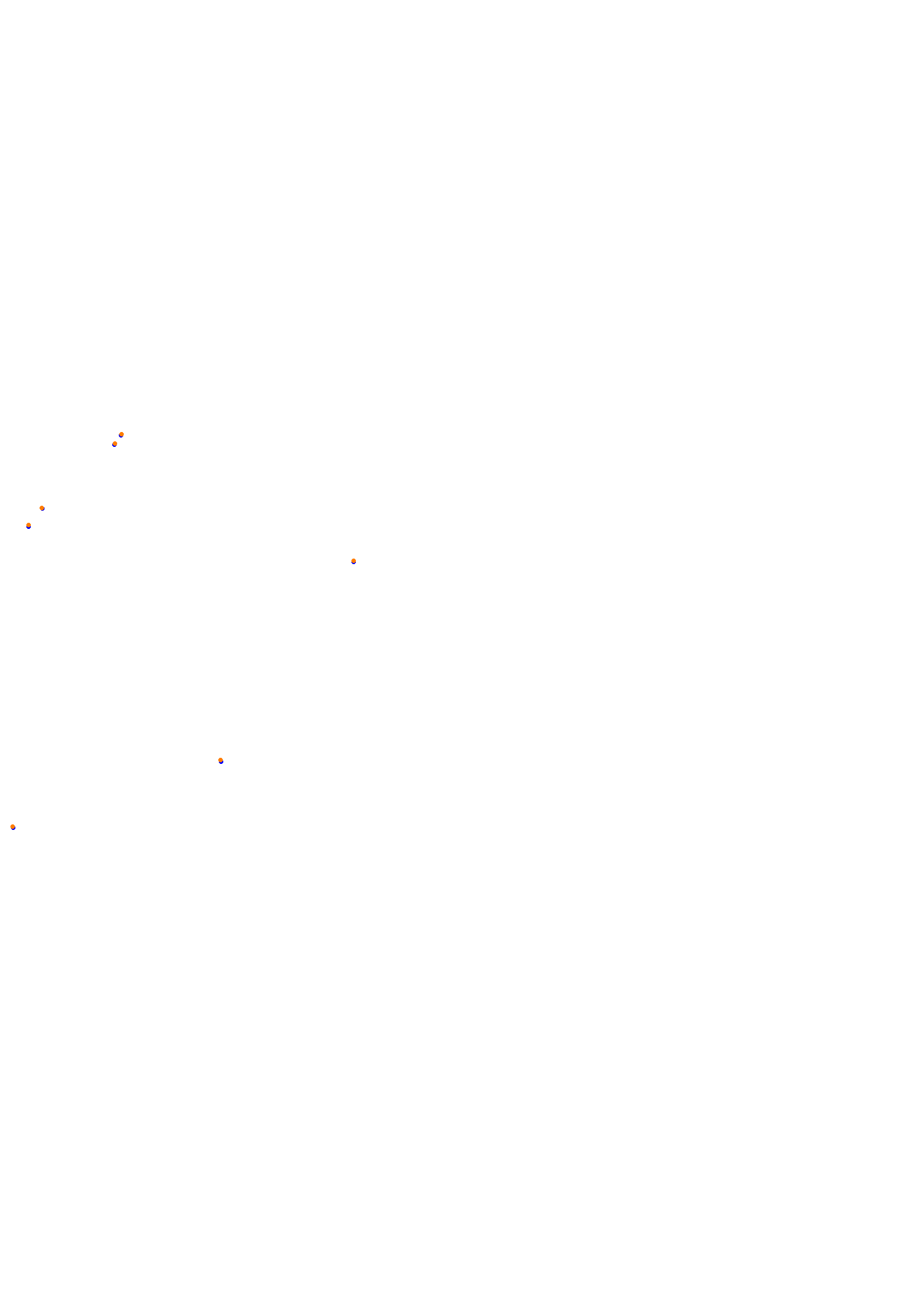 SRV Road America Layout GP collisions