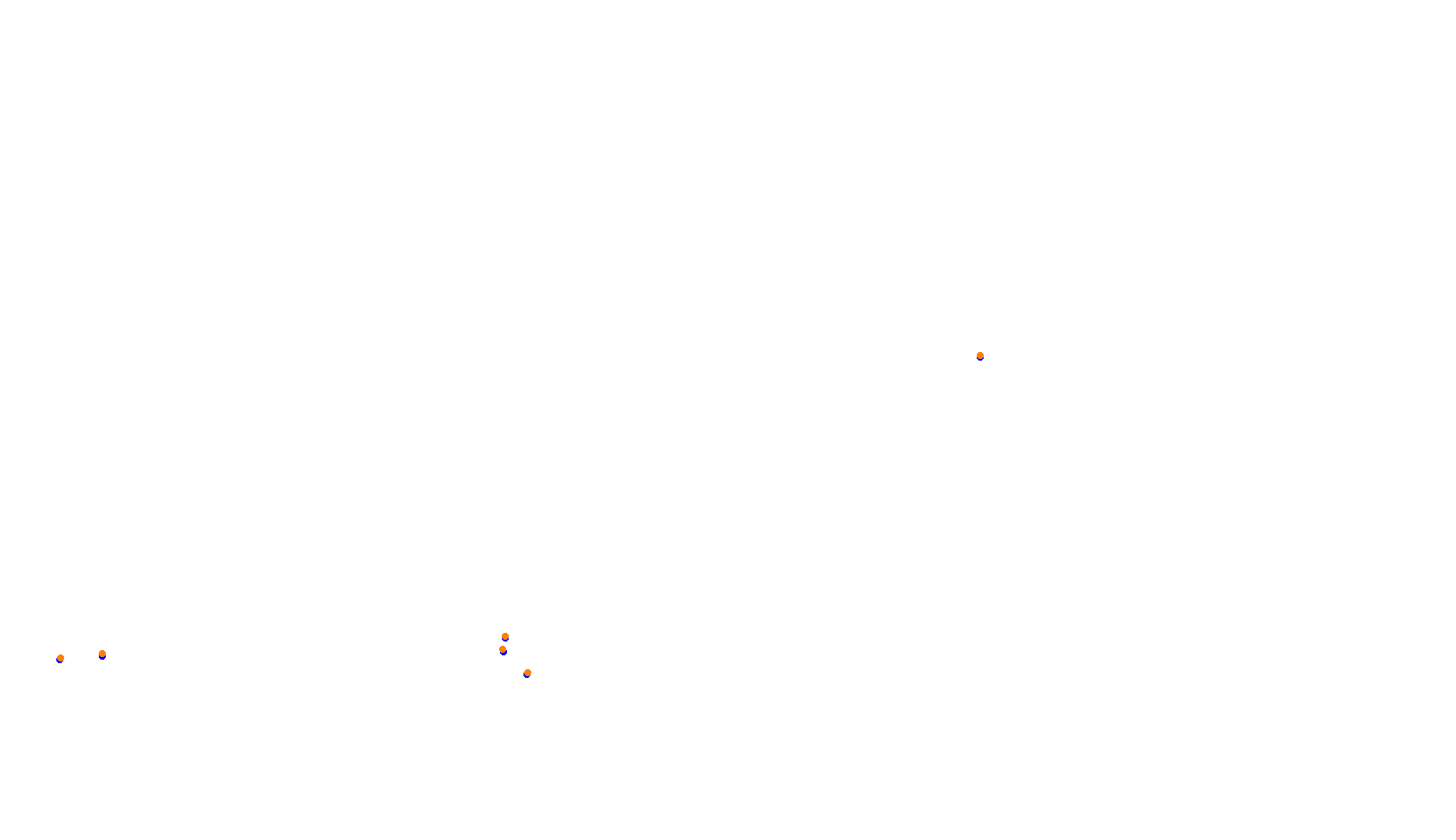 SRV Imola - Layout GP (3xDRS) collisions