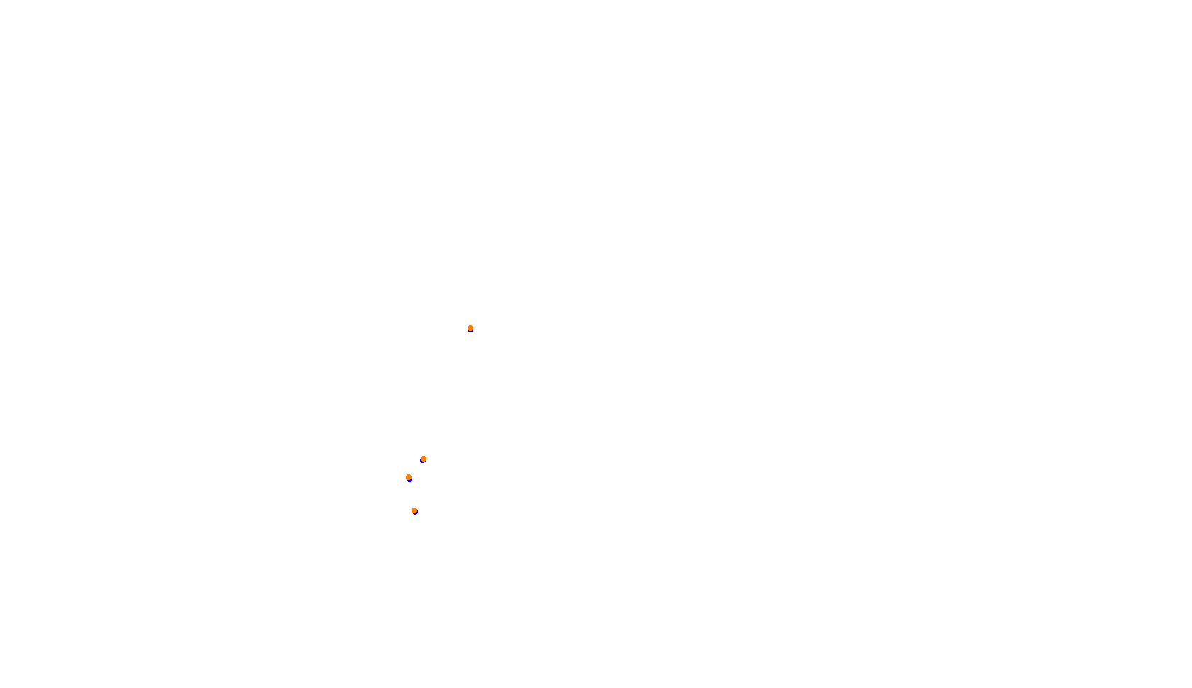 SRV Imola - Layout GP (3xDRS) collisions