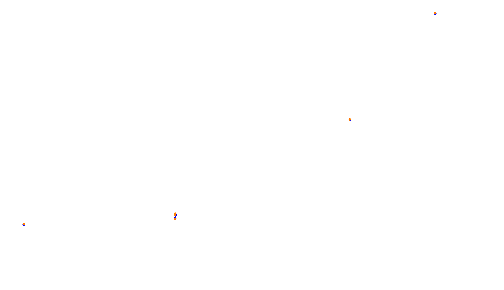 SRV Imola - Layout GP (3xDRS) collisions