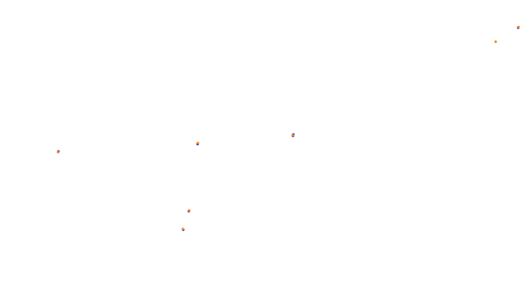 SRV Imola - Layout GP (3xDRS) collisions