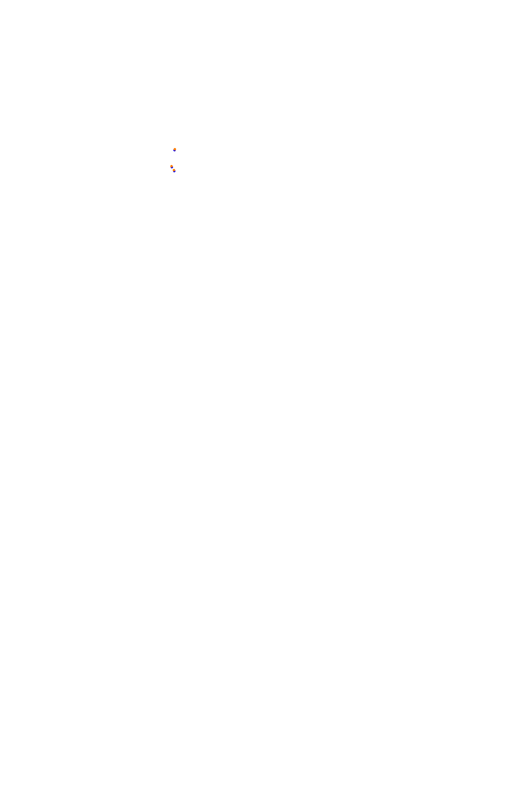 SRV Spa 2022 layout GP (3xDRS) collisions