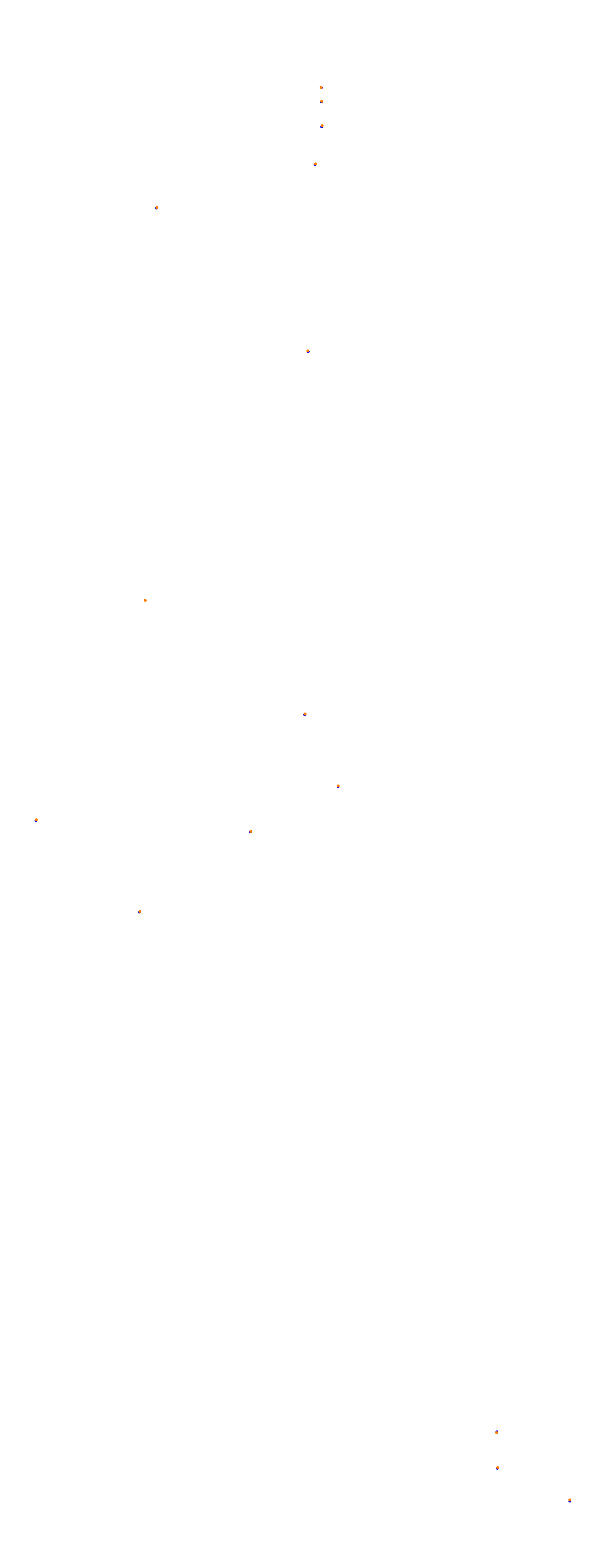 SRV Nurburgring Layout GP (3xDRS) collisions