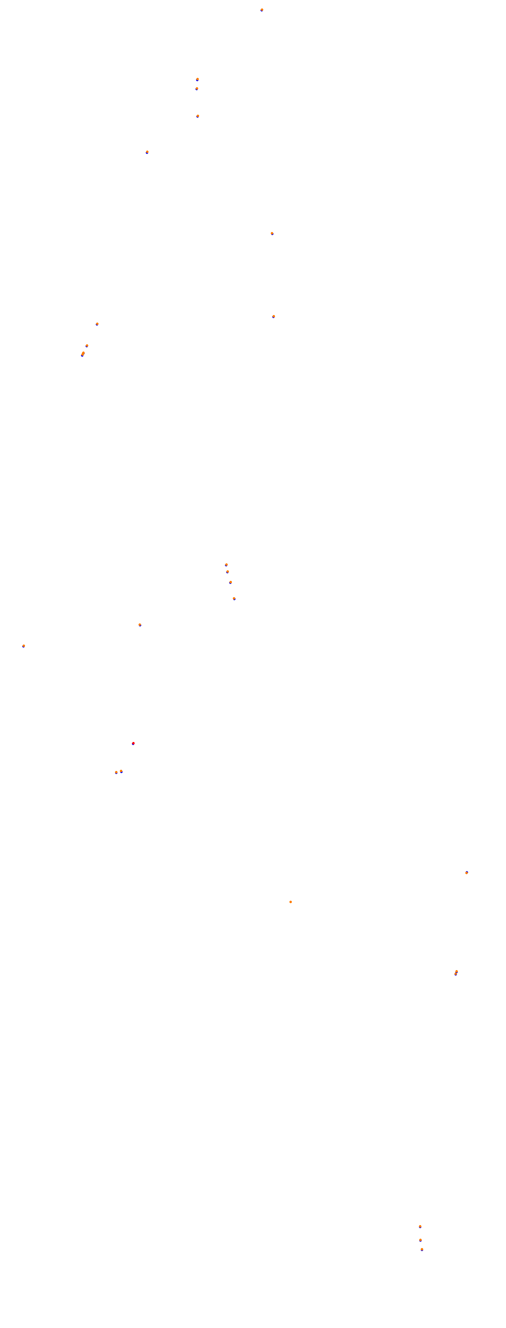 SRV Nurburgring Layout GP (3xDRS) collisions