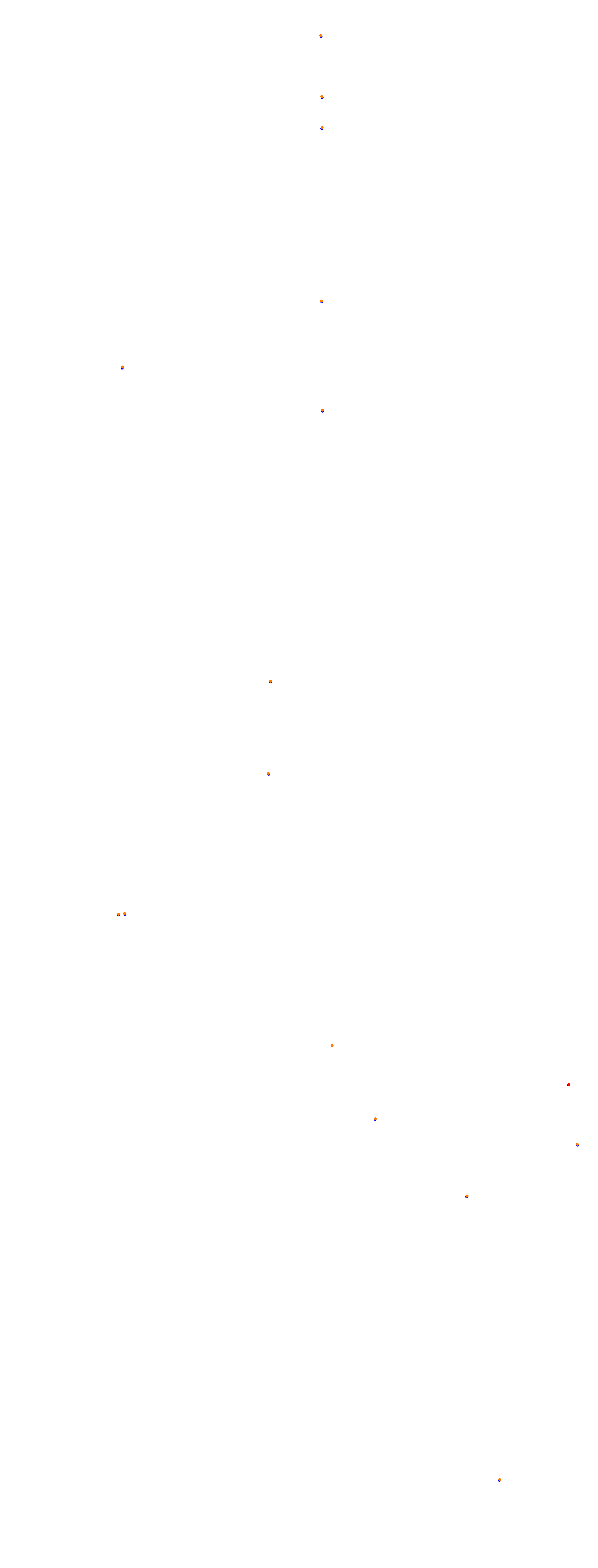 SRV Nurburgring Layout GP (3xDRS) collisions